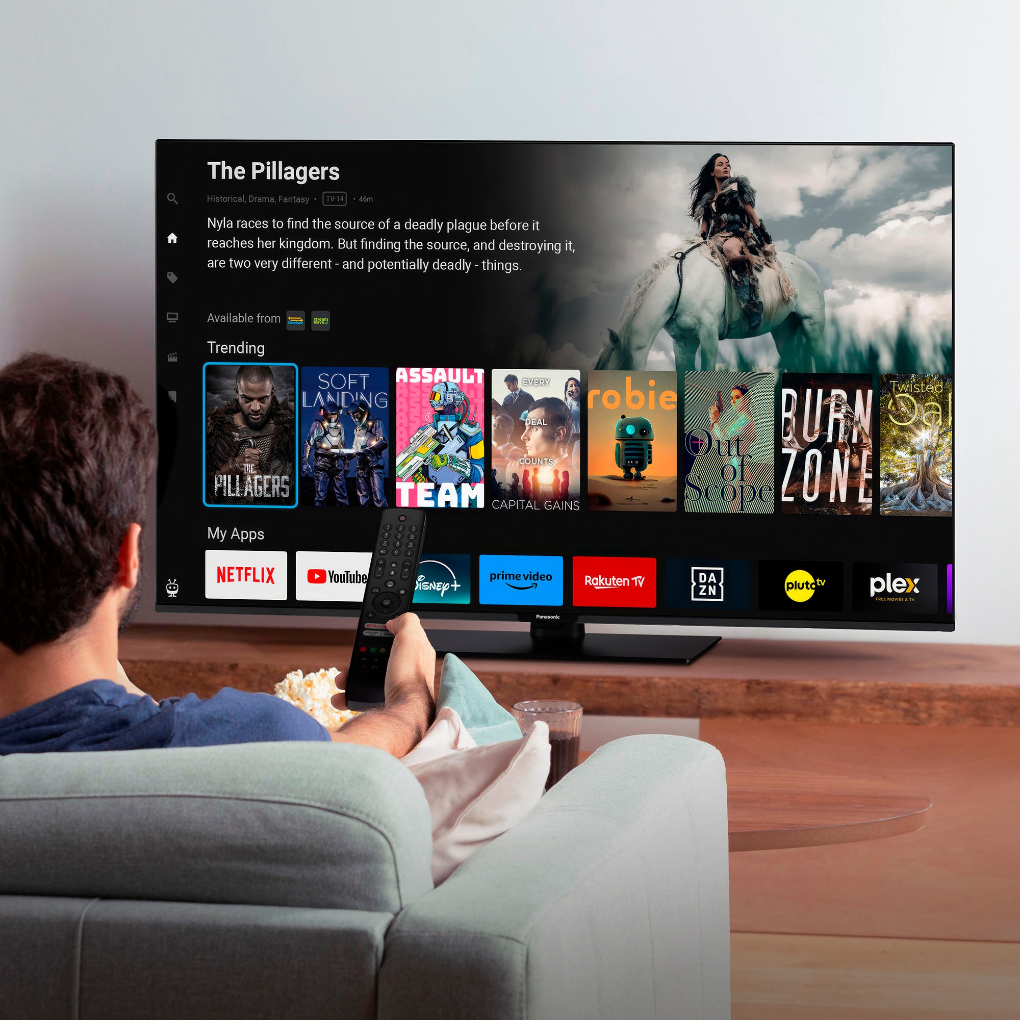 Panasonic LED-Fernseher »TB-65W61AEZ«, 4K Ultra HD, Smart-TV