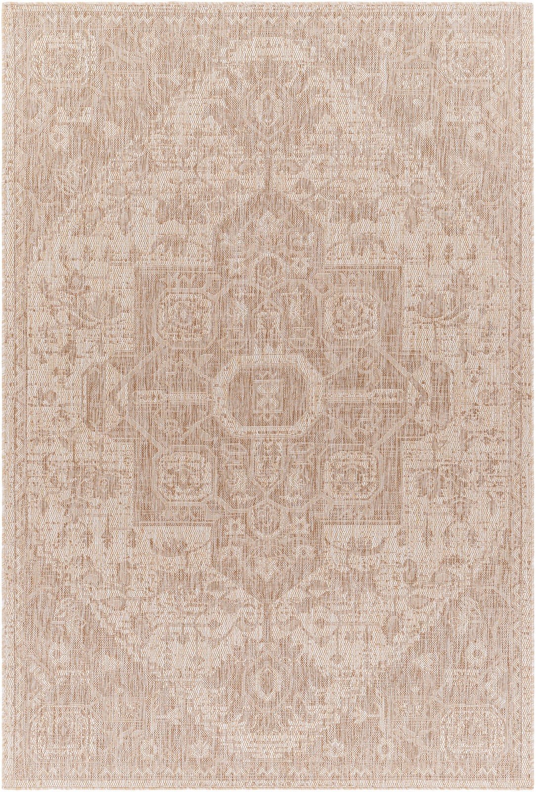 Livabliss Teppich »LEMARK«, rechteckig, 4 mm Höhe, Teppich In- /Outdoor Boho Jute-Optik, Balkon, Terrasse, Garten, Beige