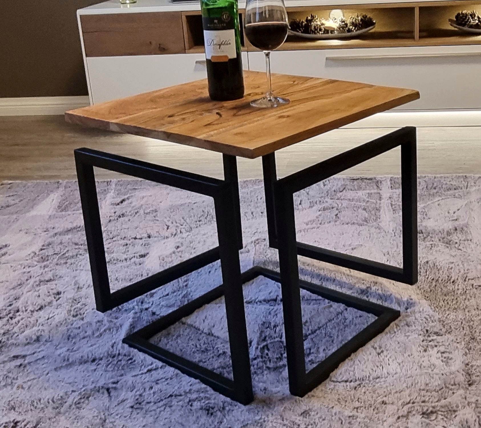 Ambiente Haus Beistelltisch »Urban Würfel Beistelltisch -H 51cm«, (1 St.)