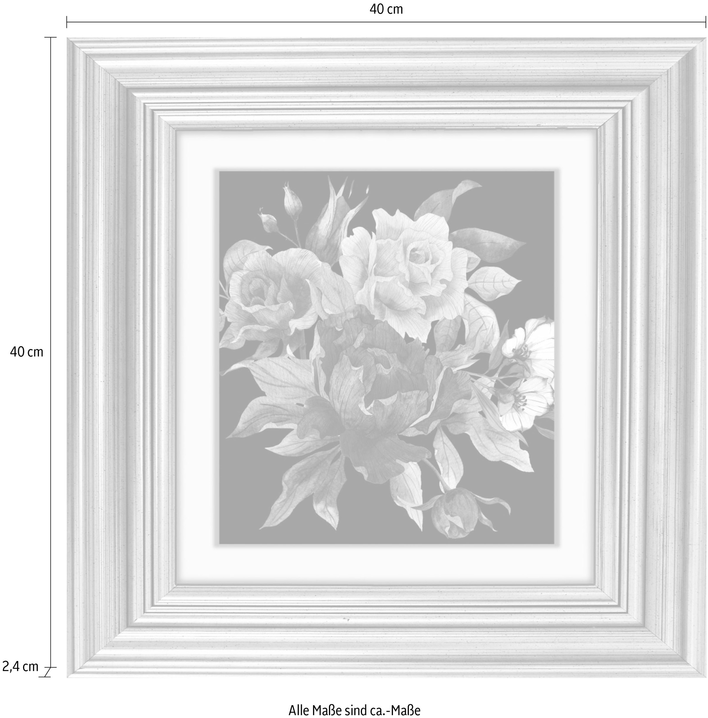 queence Acrylglasbild »Blumen«, Blumen-Blumenbilder-Kunst-Pflanzen-Pflanzenbilder-Gemälde, Fine Art-Print in Galeriequalität