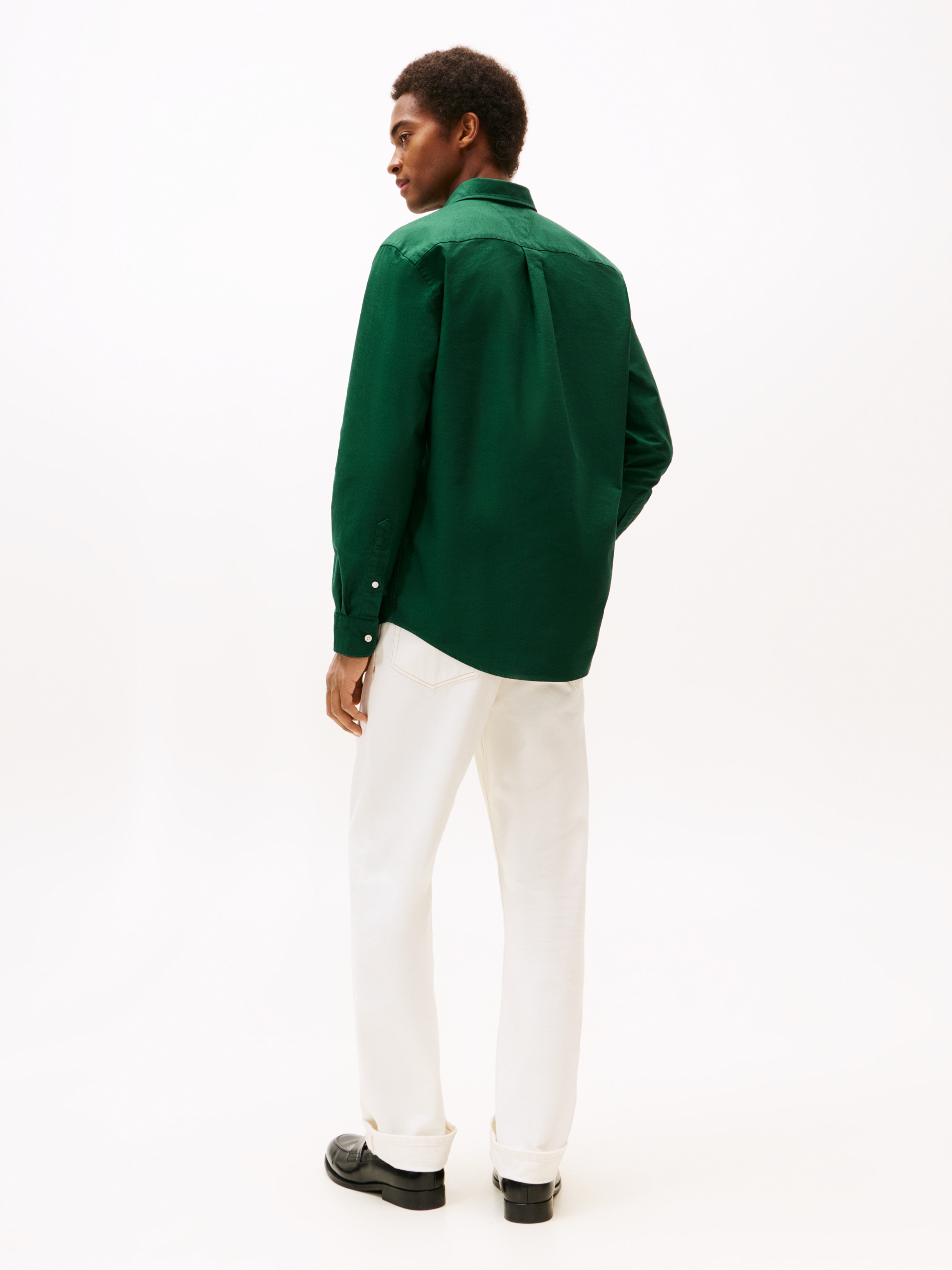 Tommy Hilfiger Langarmhemd »SOLID HERITAGE OXFORD Regular Fit SHIRT«