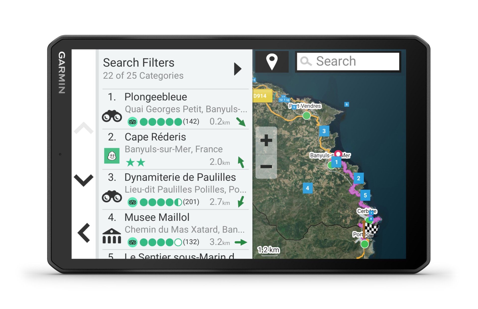 Garmin Navigationsgerät »Camper 895 MT-D EU«, (Europa (45 Länder) Karten- Updates), Bluetooth online bestellen