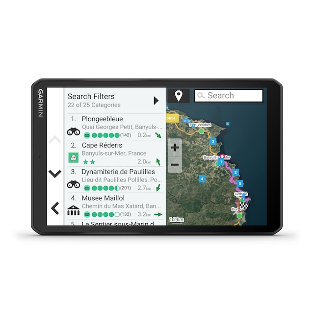 Garmin Navigationsgerät »Camper 895 MT-D EU«, (Europa (45 Länder) Karten- Updates), Bluetooth online bestellen