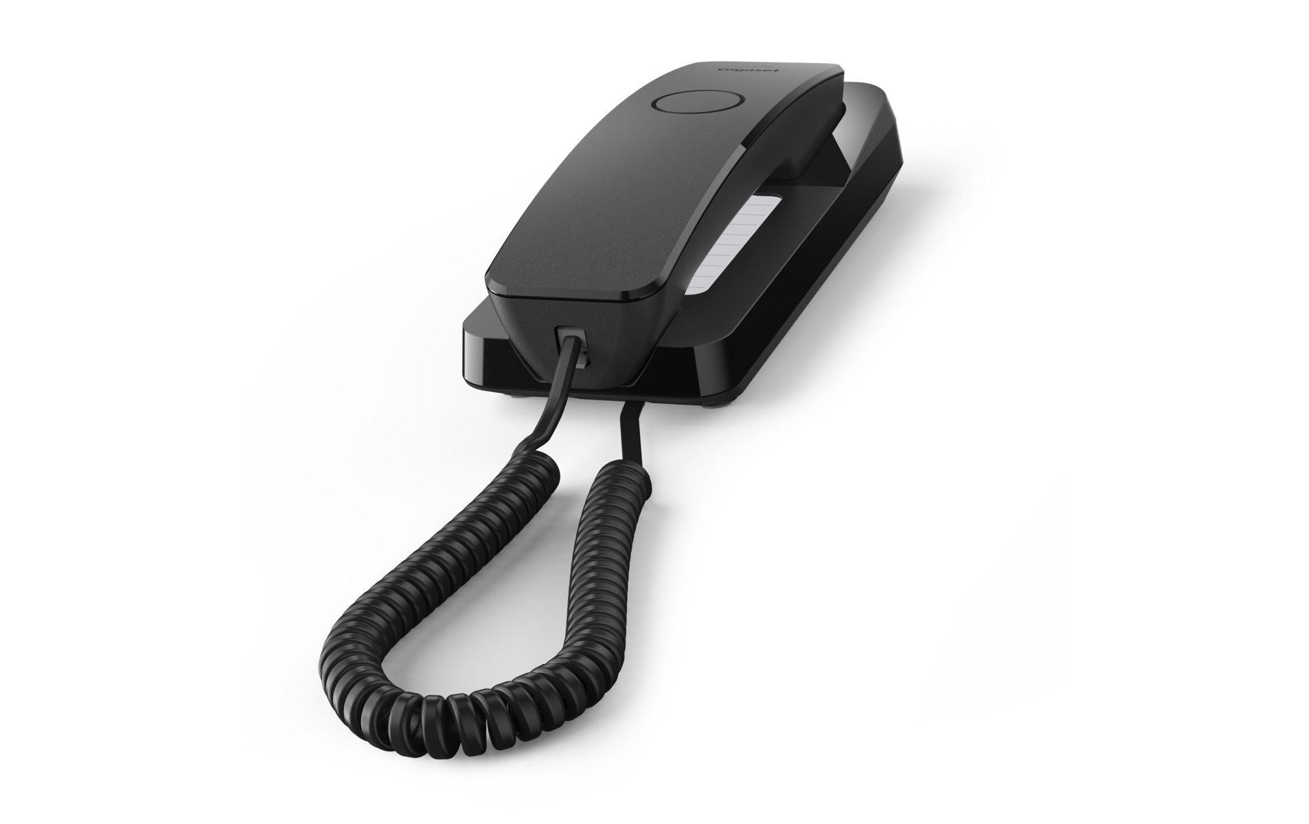 Gigaset DECT-Telefon »Desk 200 schwarz« ( )