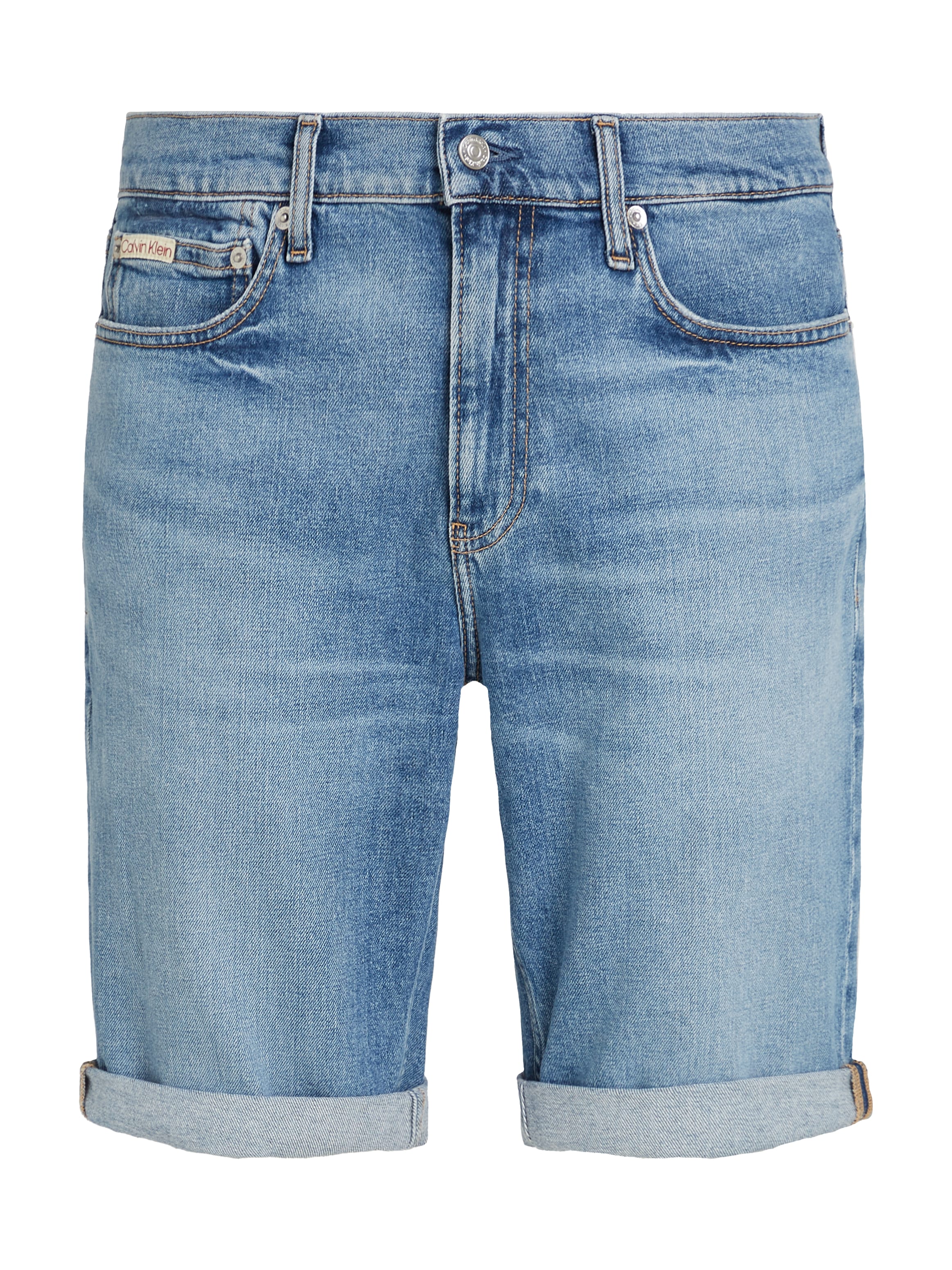 Calvin Klein Jeans Shorts »SLIM SHORT«  mit Umschlagsaum