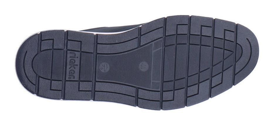 Rieker Sneaker, mit kontrastfarbener Ziernaht, Freizeitschuh, Halbschuh, Schnürschuh