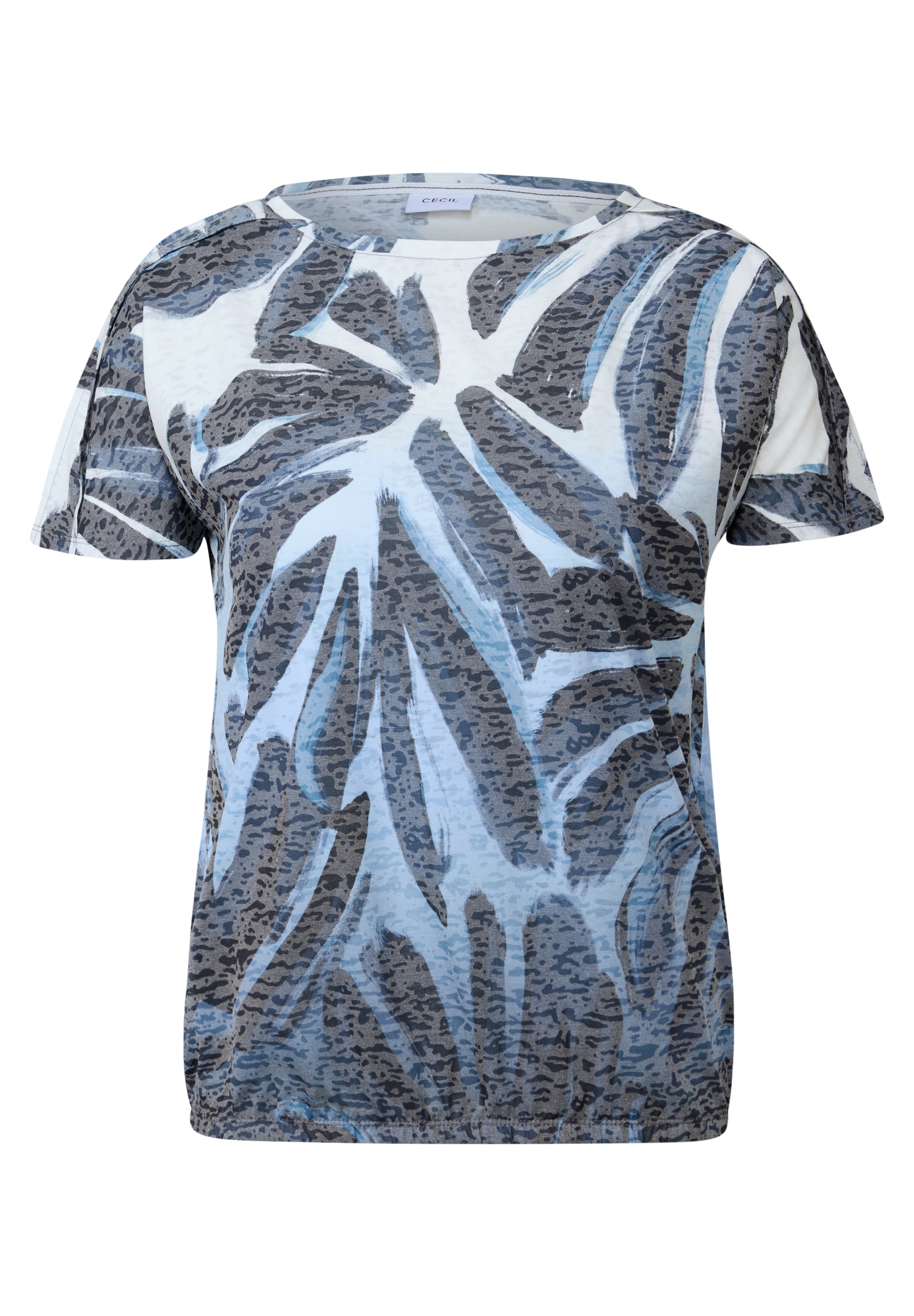 Cecil Print-Shirt, im Ausbrenner-Optik