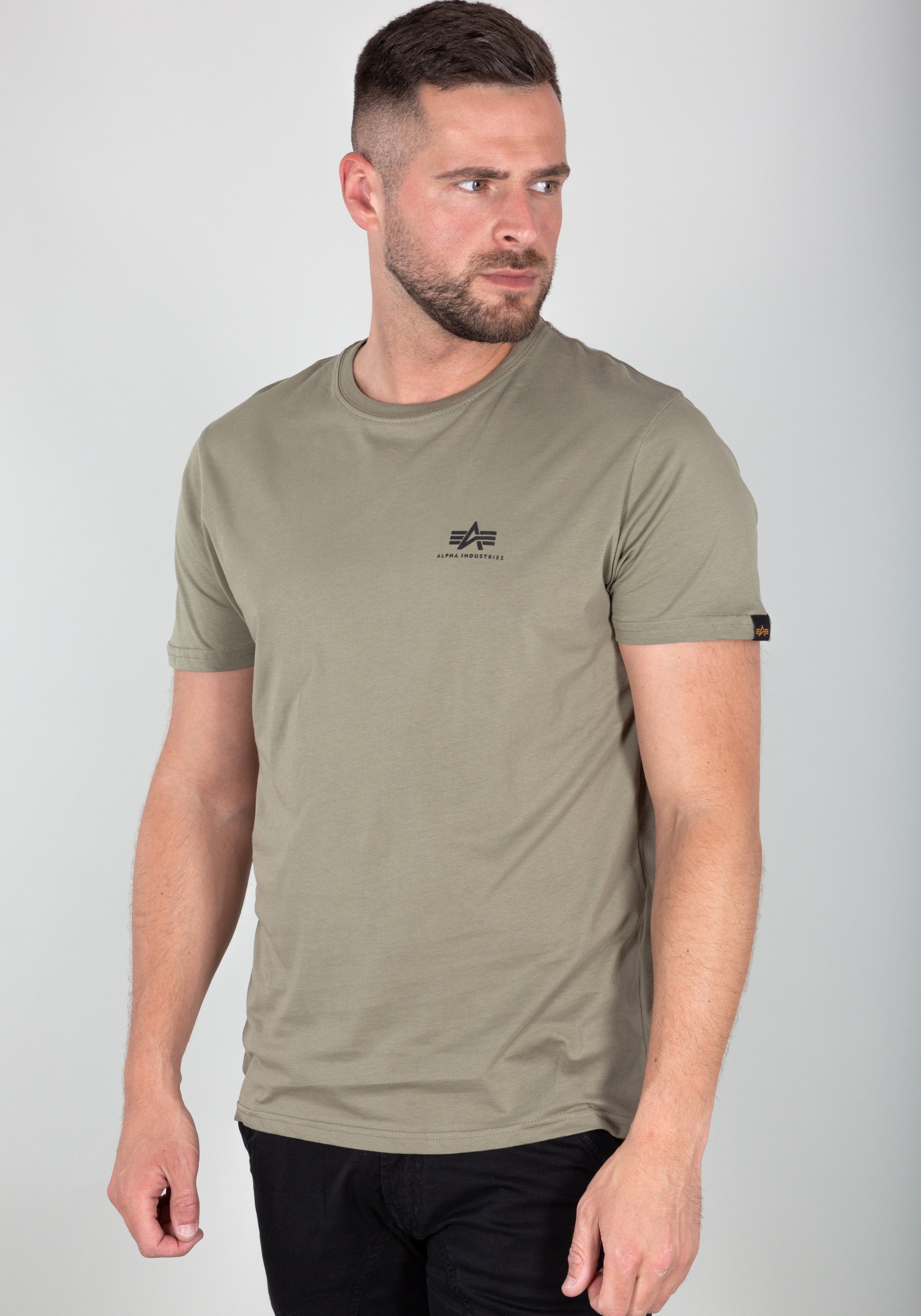 Alpha Industries T-Shirt »Alpha Industries Men - T-Shirts Basic T-Shirt SL«