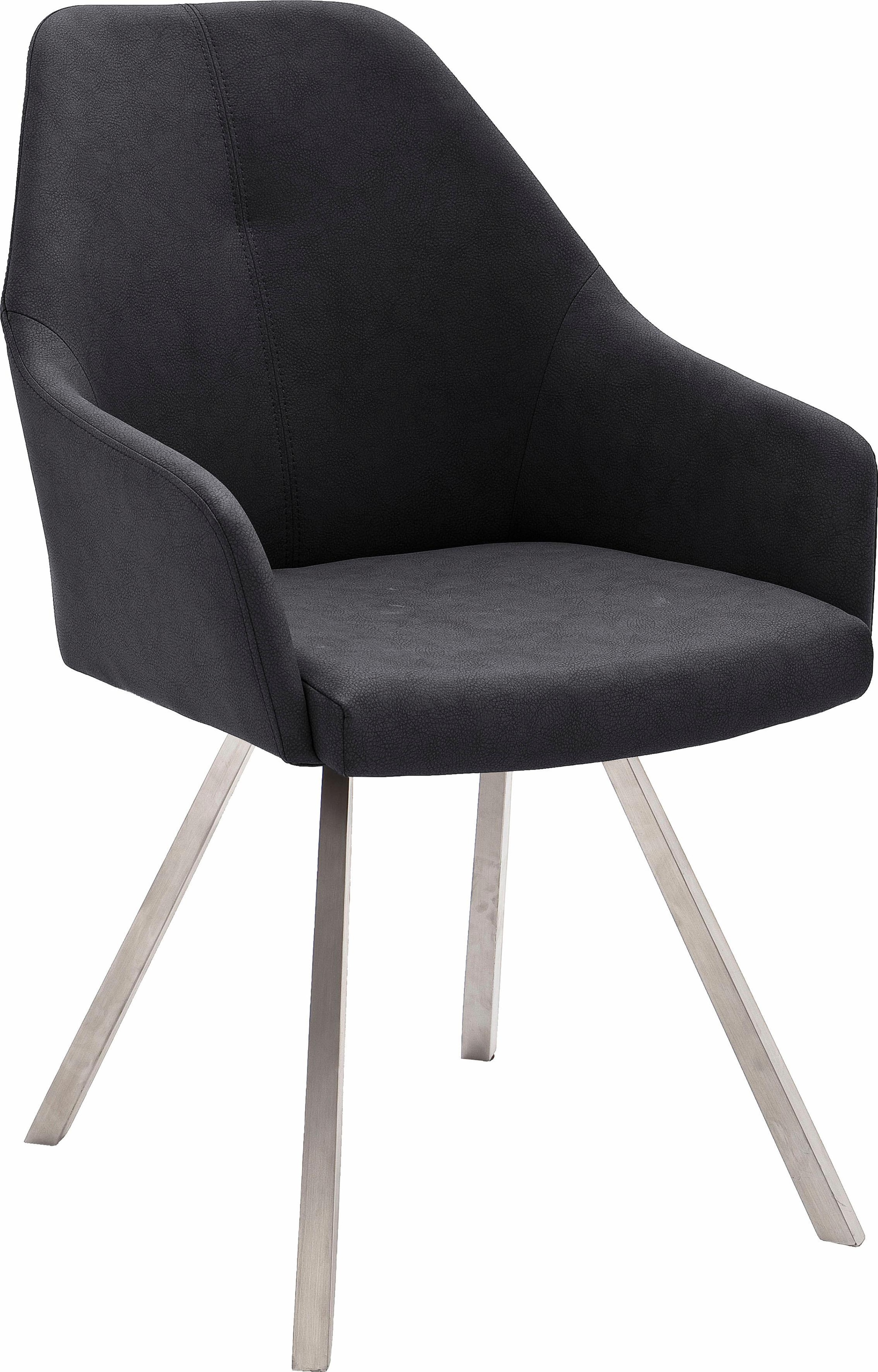 MCA furniture 4-Fußstuhl »Madita A-eckig«, (Set), 2 St., Kunstleder, Stuhl günstig online kaufen