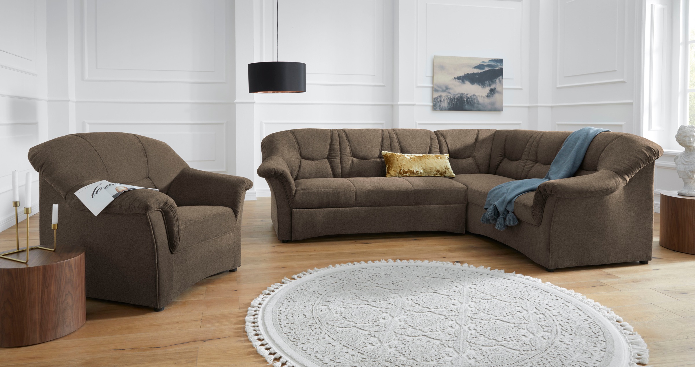 DOMO collection Sessel »Sarafina«, wahlweise mit Federkern