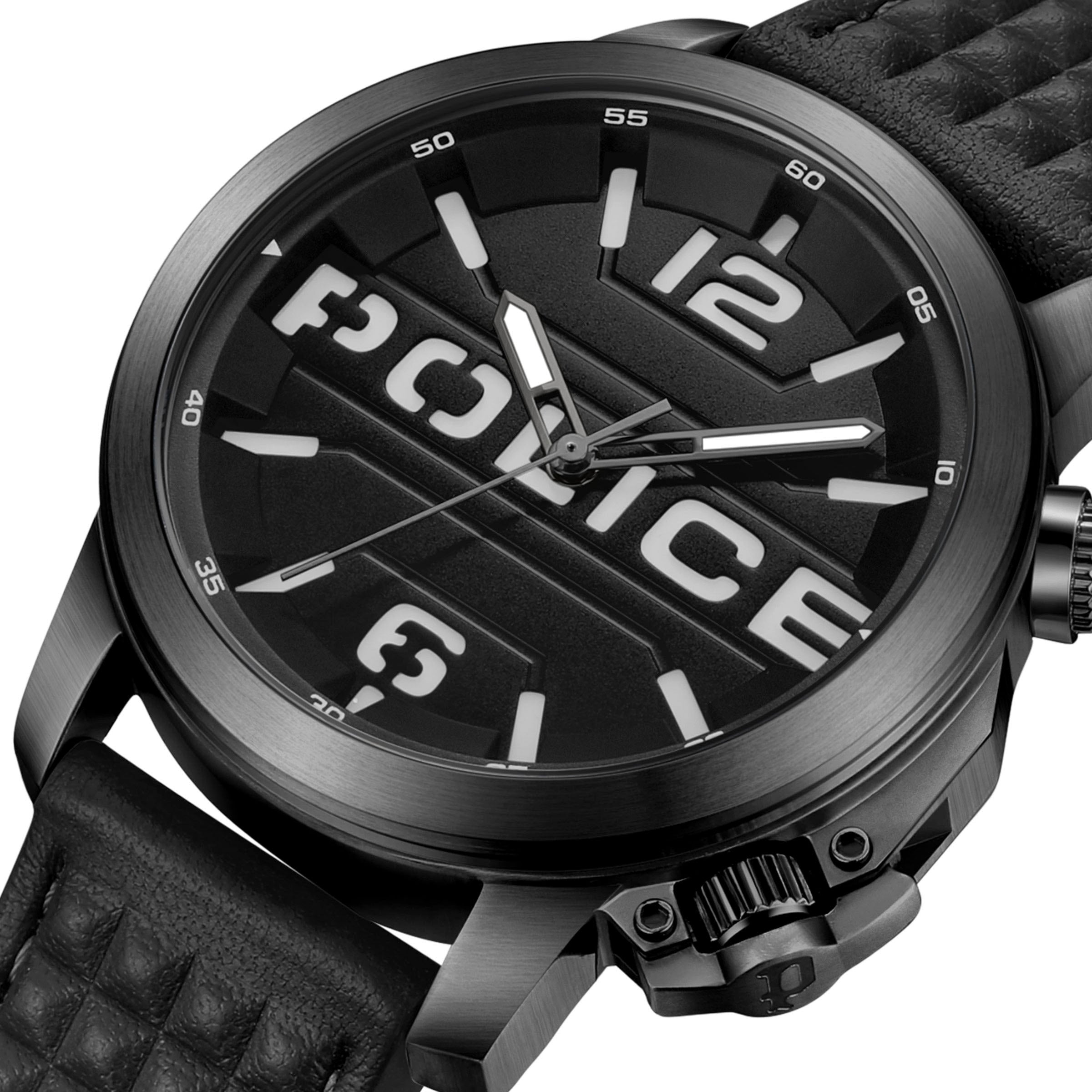 Police Quarzuhr »AUTOMATED, PEWJD0021701«, Armbanduhr, Herrenuhr