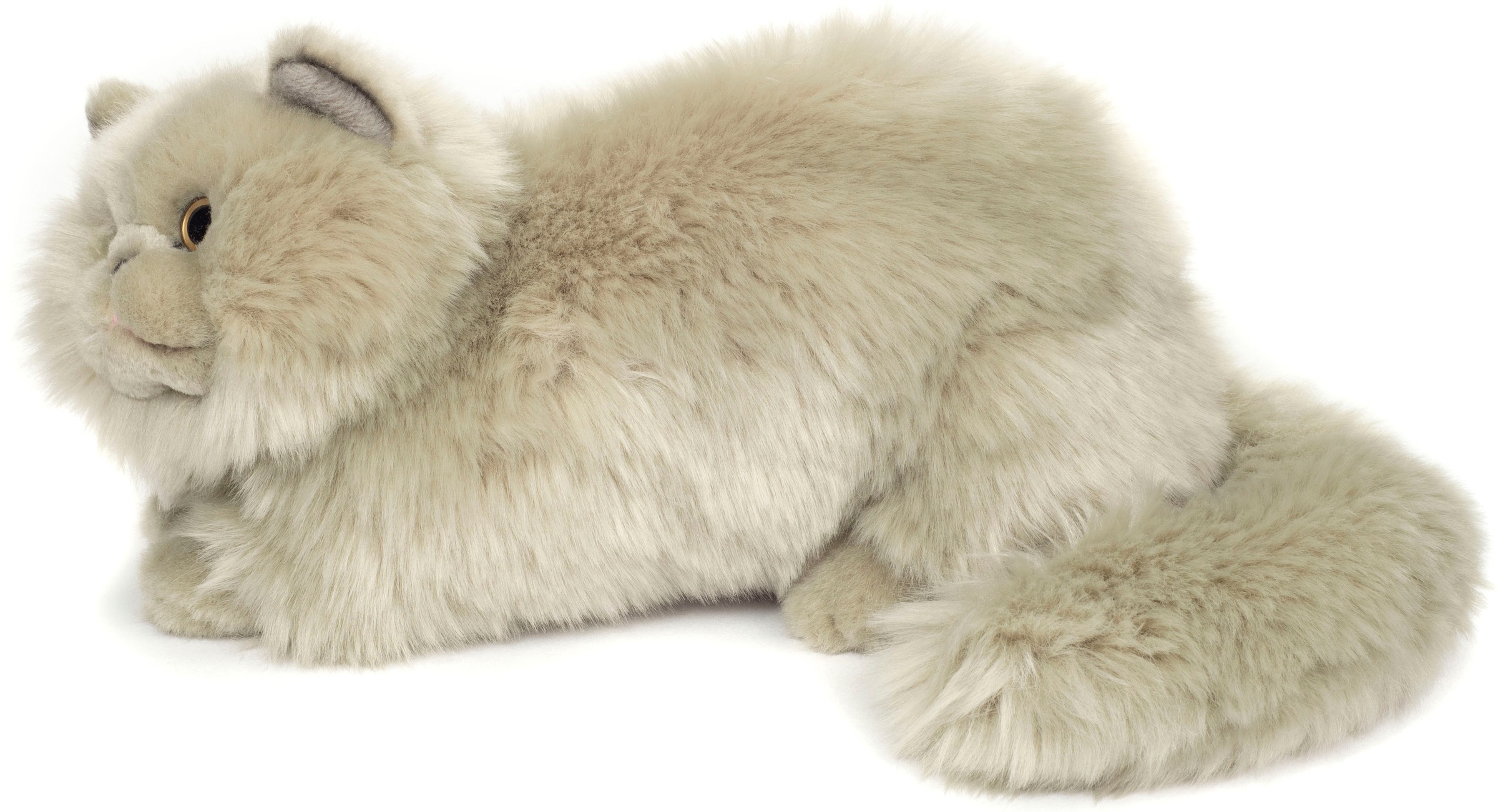 Teddy Hermann® Kuscheltier »Perserkatze 24 cm, grau«, zum Teil aus recyceltem Material