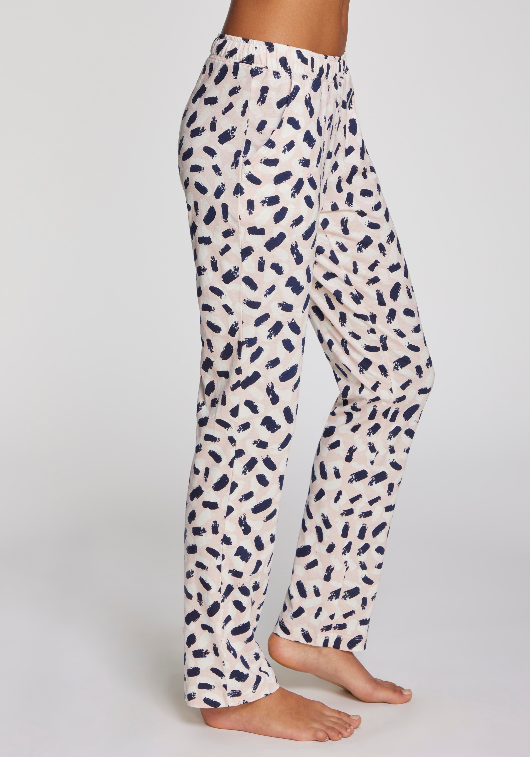 s.Oliver Pyjamahose  mit schönem Alloverdruck
