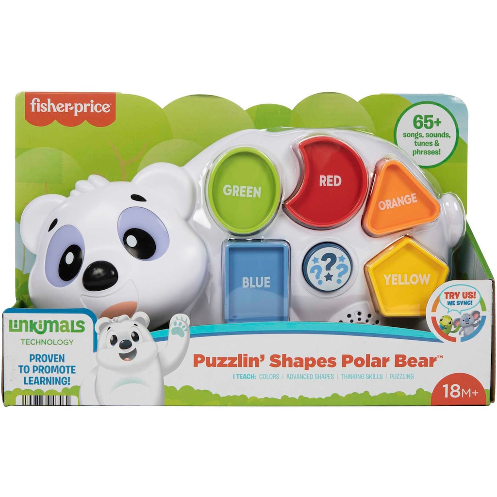 Fisher-Price® Lernspielzeug »BlinkiLinkis Formen Eisbär«