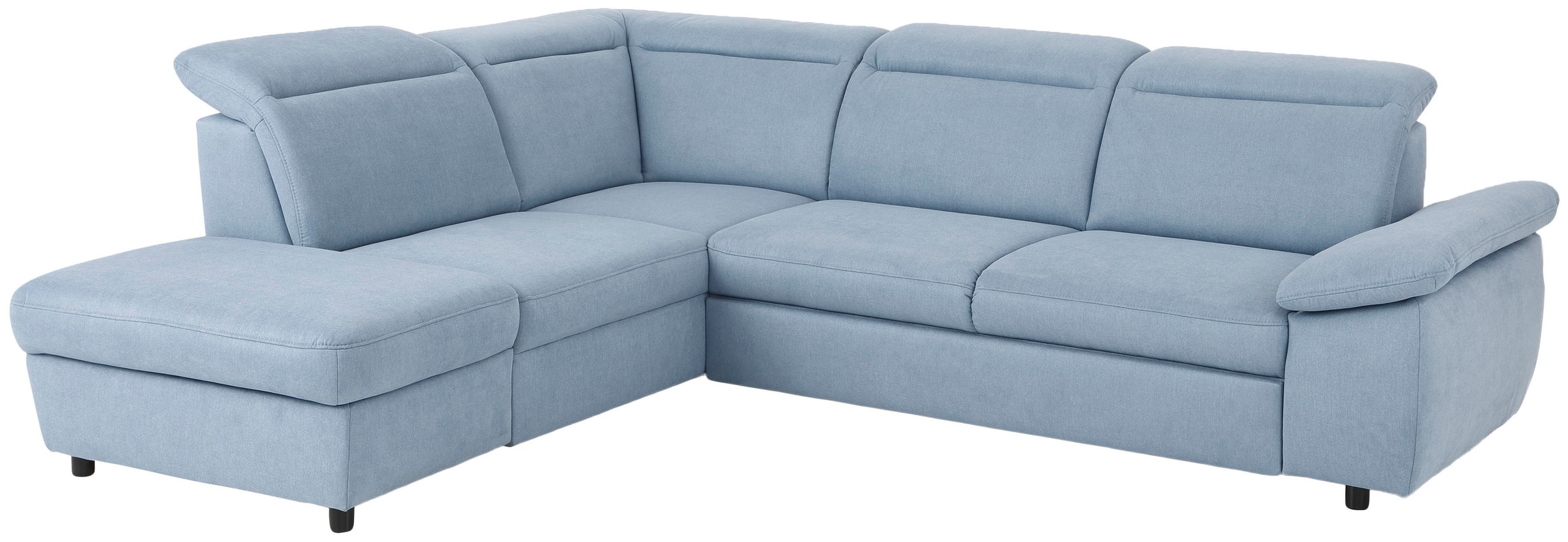 Home affaire Ecksofa »Mauritius L-Form«, mit Ottomane, mit Kopfteil- und Armlehnverstellung