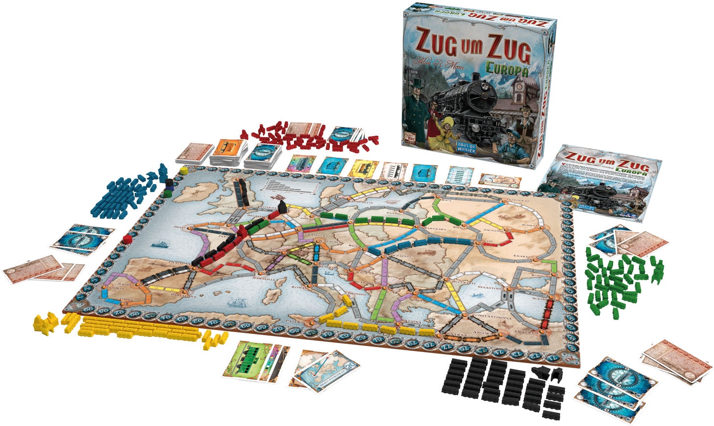 Asmodee Spiel »Zug um Zug Europa«