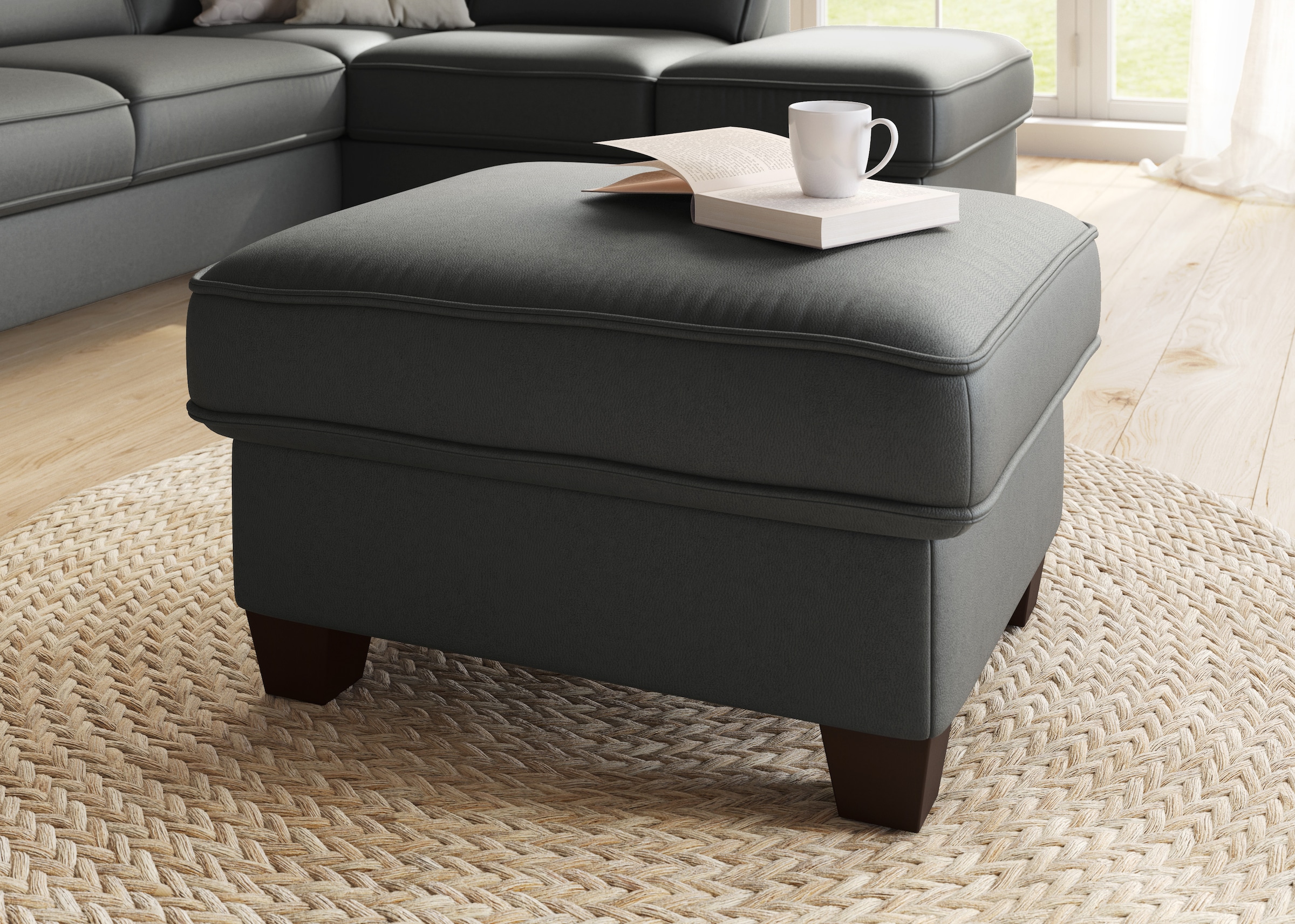 Home affaire Hocker »County« 1 Stk. tlg. mit Federkern und Stauraum, passen günstig online kaufen