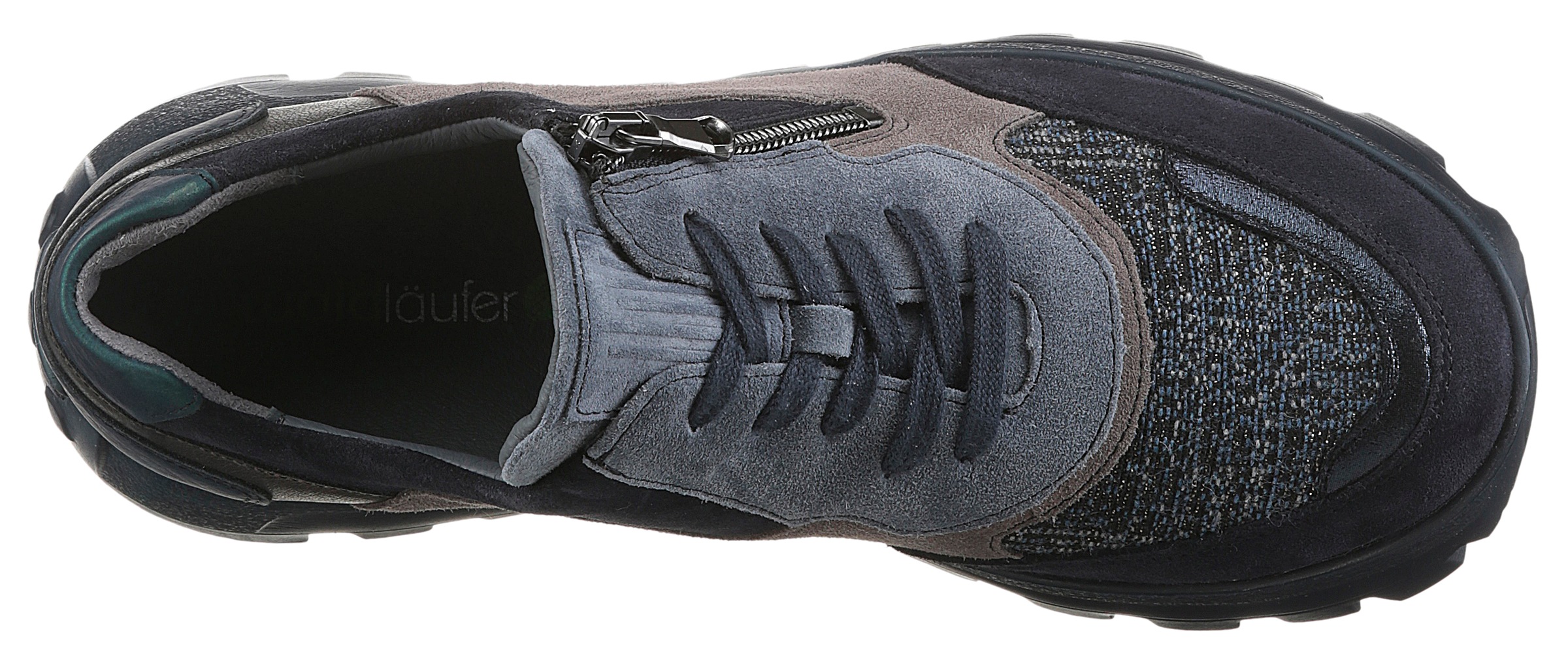 Waldläufer Sneaker »H-AJALA«  Schnürschuh, Bequemschuh, Halbschuh in Komfortweite H (= sehr weit)