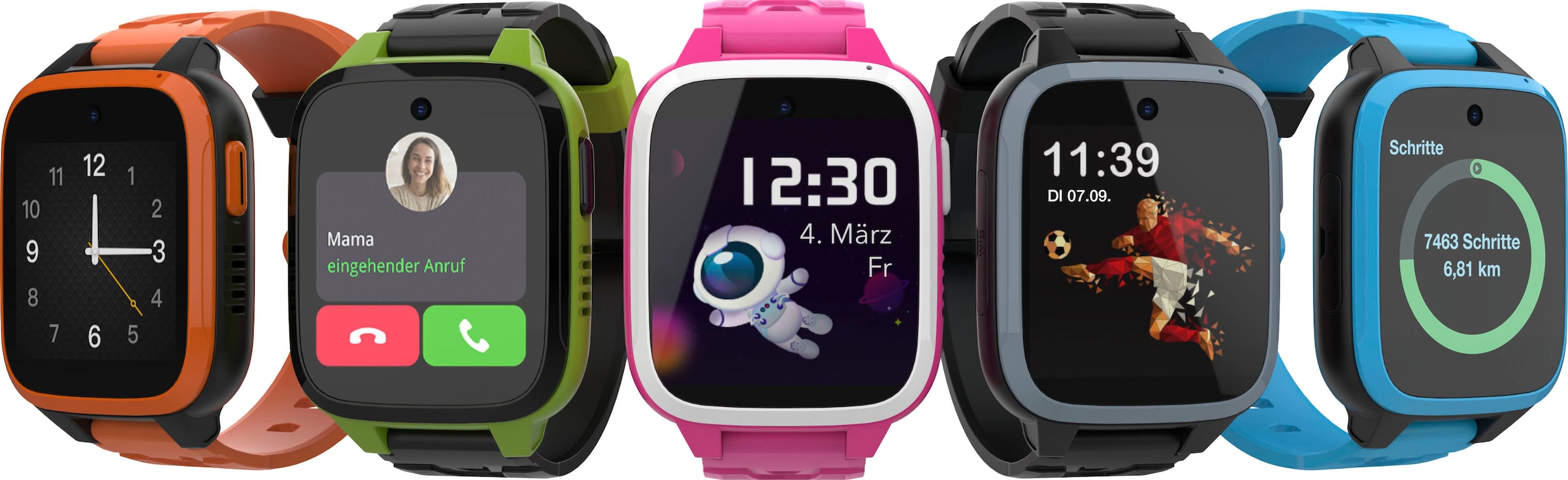 Xplora Smartwatch »XG03 Kinder«, (3,3 cm / 1,3 Zoll), RTOS, 128 GB, inkl. Connect Sim Karte & Panzerglass Displayschutz)