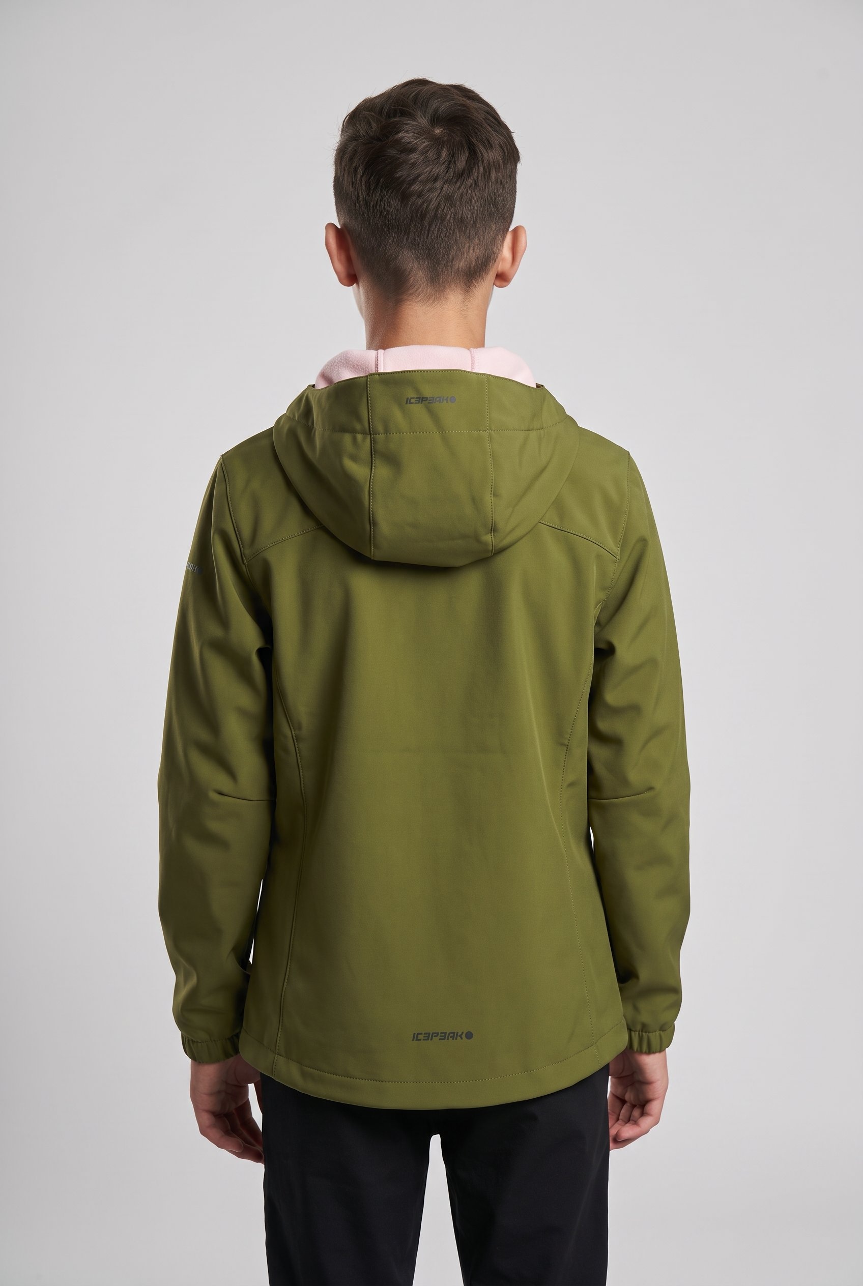 Icepeak Softshelljacke »ICEPEAK KOBRYN JR« mit Kapuze mit Kapuze, atmungsaktiv, wasserabweisend, schnell trocknend