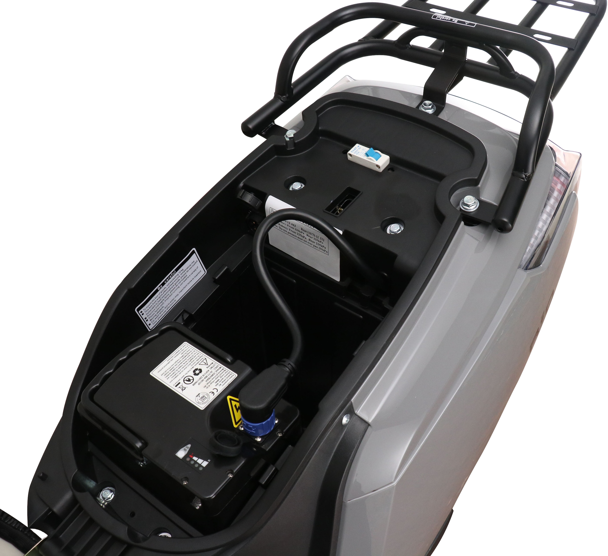 GreenStreet E-Motorroller »Rio«, bis zu 60 km Reichweite, mit USB-Anschluss