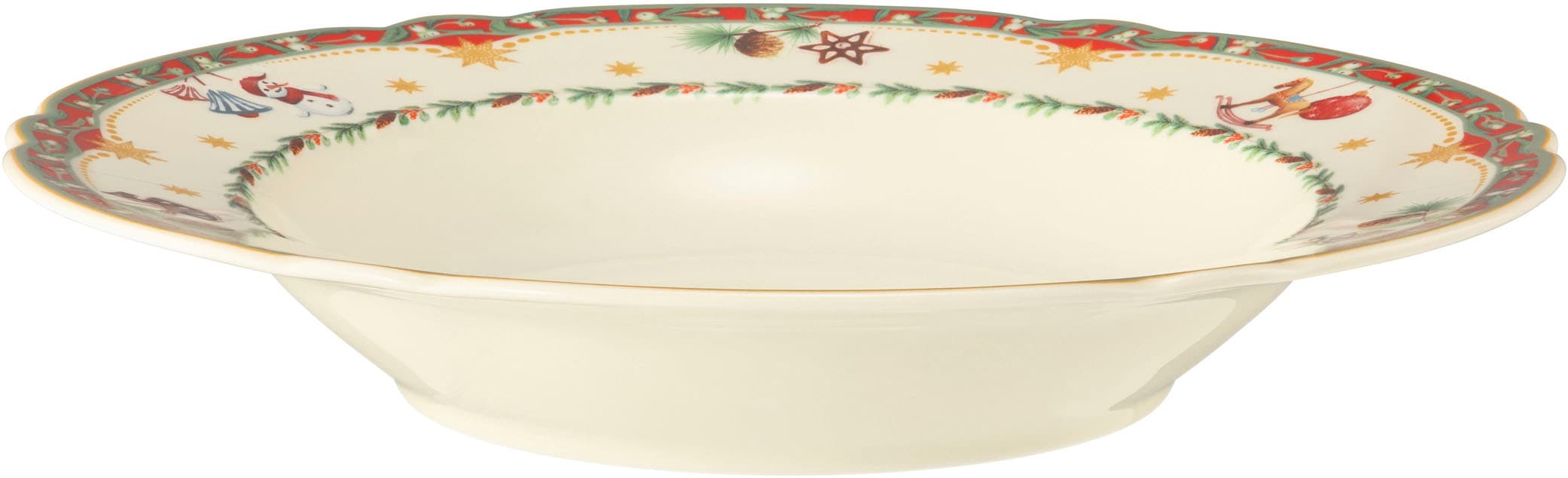Seltmann Weiden Suppenteller »Marieluise - Weihnachtsnostalgie«, (1 St.), T günstig online kaufen