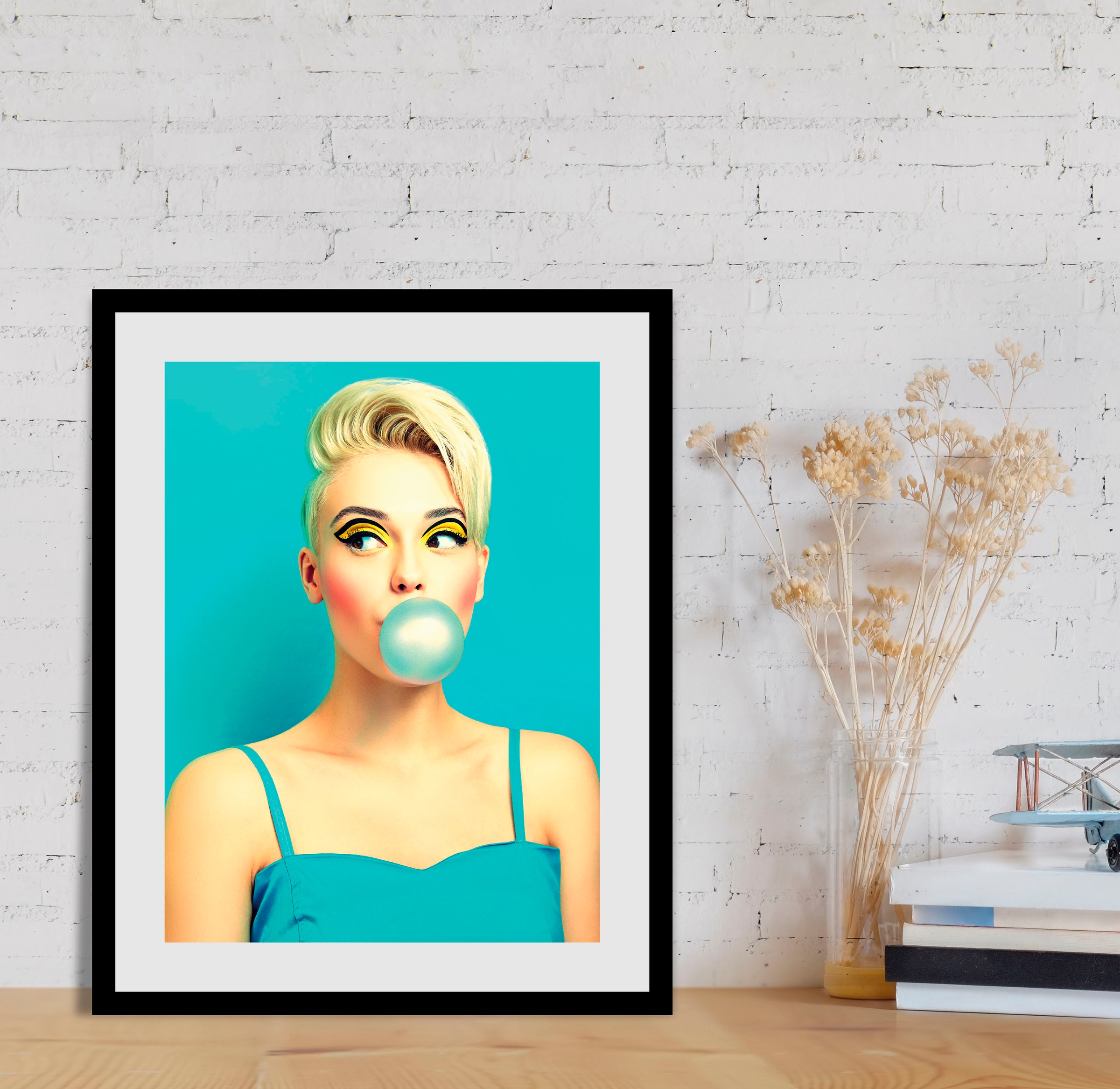 queence Bild »Mintpower«, Frau-Bilder von Frauen-Art-Kunst-Fashion-Mode-Mag günstig online kaufen