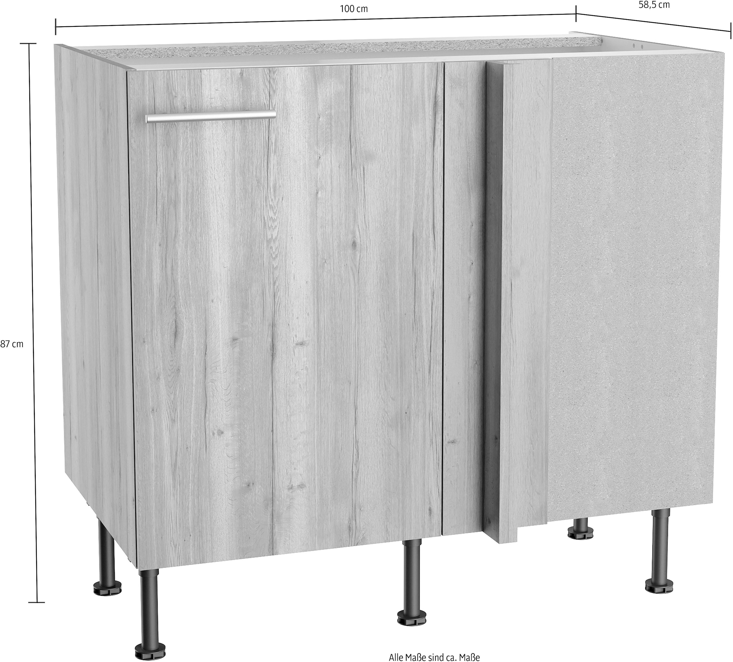 OPTIFIT Eckunterschrank »Klara« Breite 100 x 65 cm