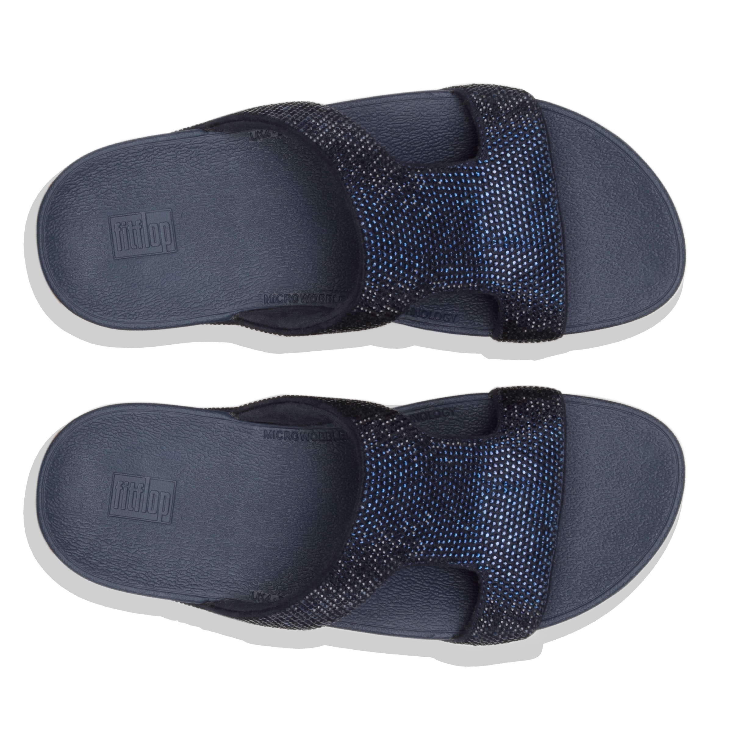 Fitflop Pantolette »MARLI«, Sommerschuh, Strandschuh, Sandale, Flats mit Glitzer-Details