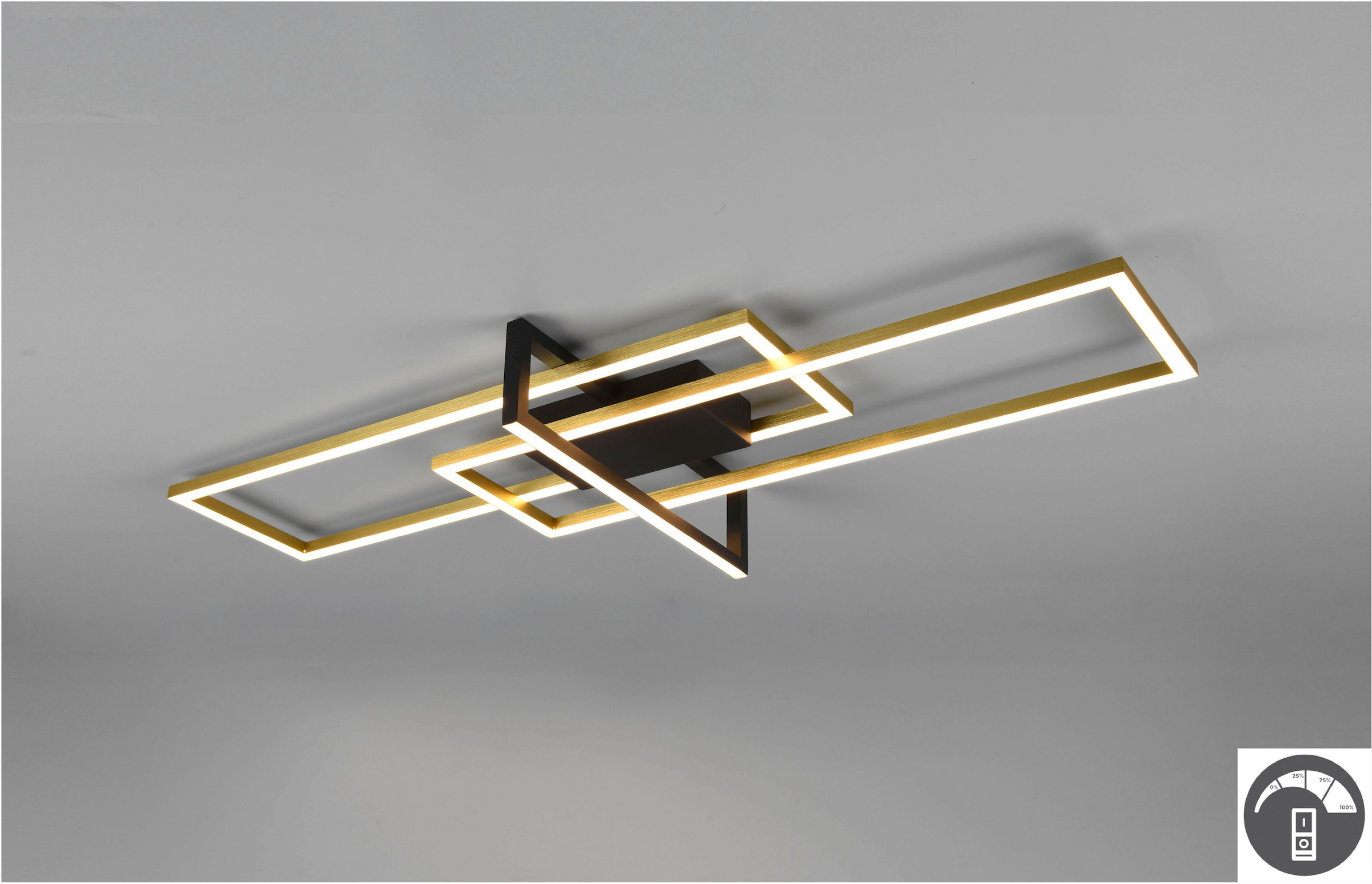 my home LED Deckenleuchte »Alica«, 1 flammig, Leuchtmittel LED-Modul   LED günstig online kaufen