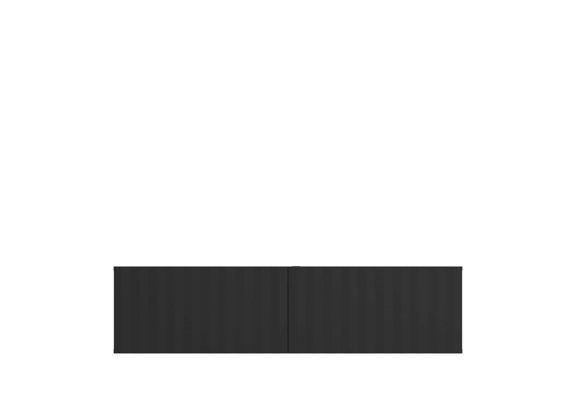 INOSIGN Lowboard »Antibes TV-Lowboard, Breite 192/154/128 cm, TV-Schrank«, TV-Kommode, Front in 3D-Optik, Push-To-Open-Funktion