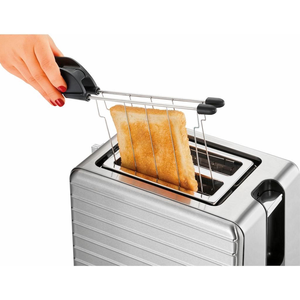 ProfiCook Toaster »PC-TAZ 1110«, 2 kurze Schlitze, für 2 Scheiben, 1050 W