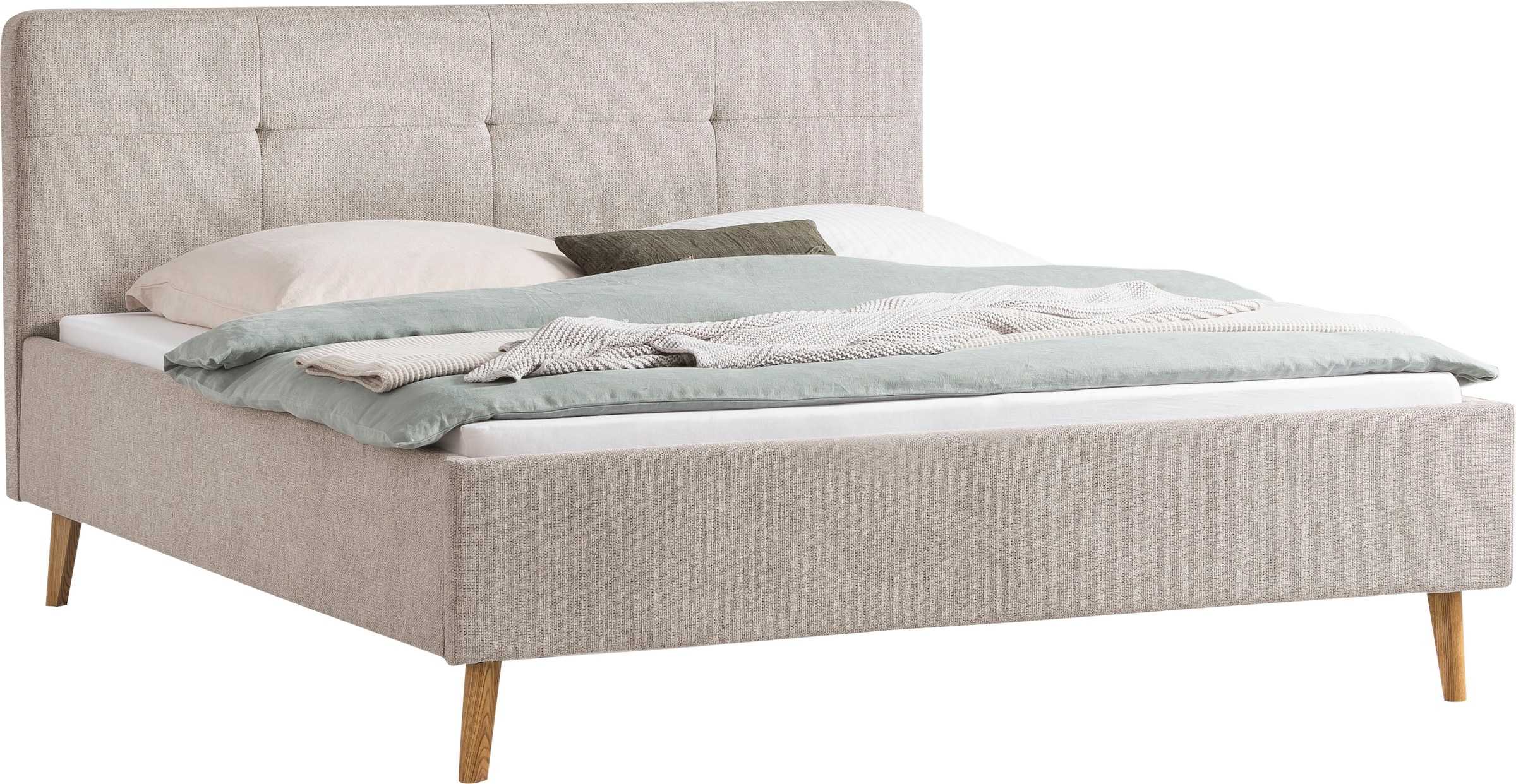 meise.möbel Polsterbett "Smart" Kopfteil mit Knopfheftung, in zwei Größen e günstig online kaufen
