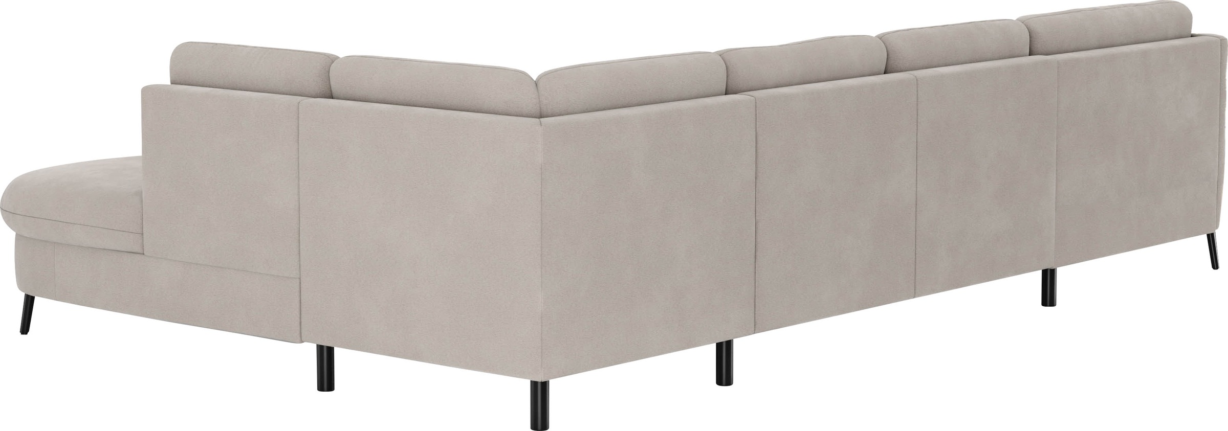 sit&more Wohnlandschaft »Soul U-Form«, wahlweise mit Bettfunktion und Bettkasten oder Schubkasten