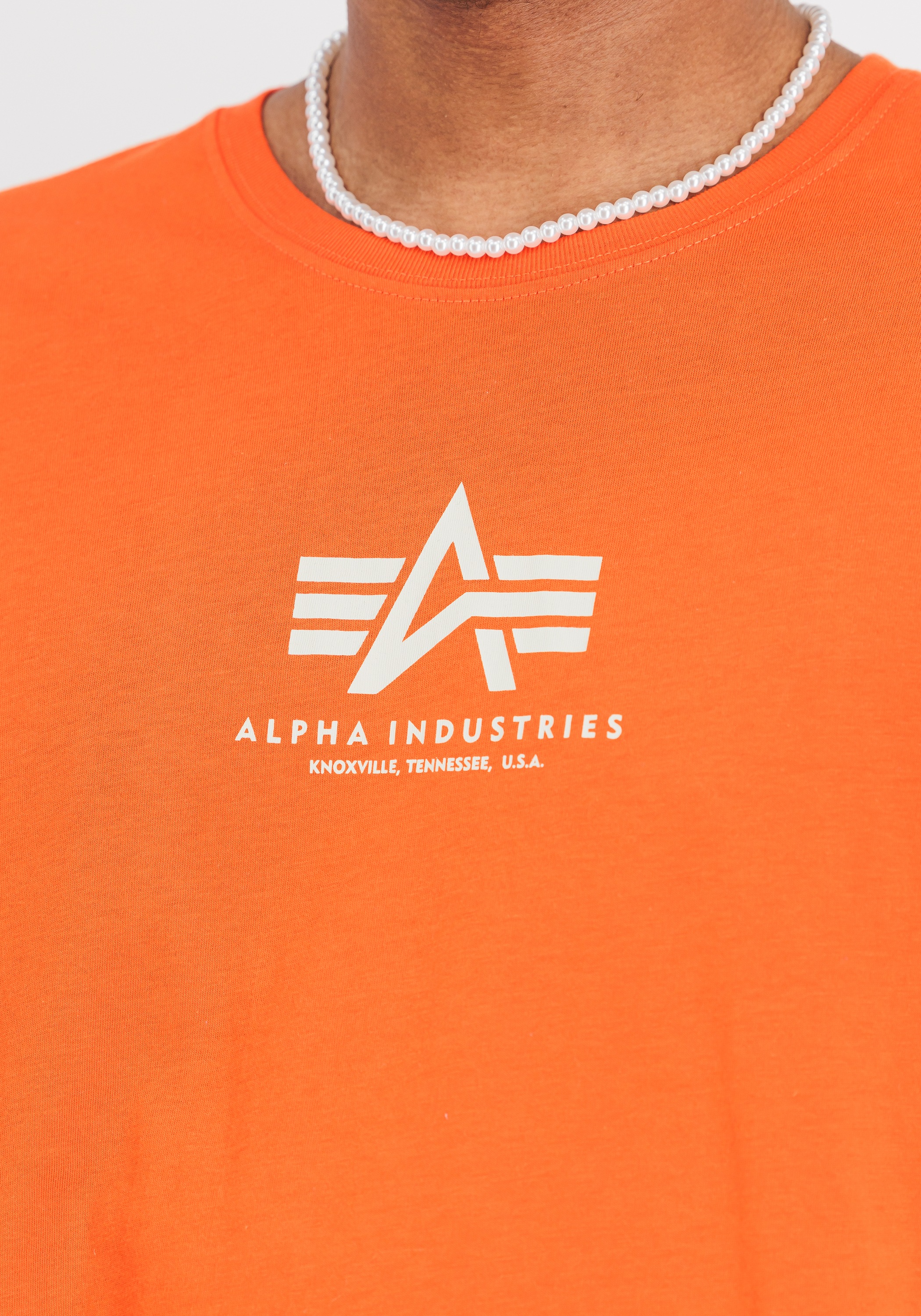 Alpha Industries T-Shirt »Alpha Industries Men - T-Shirts Basic T Mid Logo«