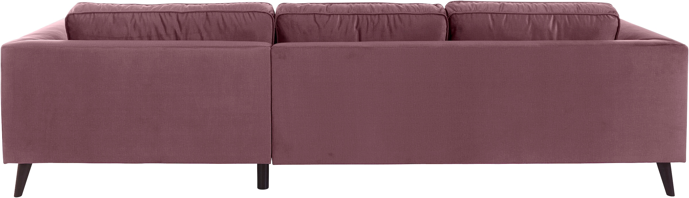 INOSIGN Ecksofa »Lumber Jack, elegant und bequem, Breite 280, hoher Fuß, L-Form«, in moderner Optik