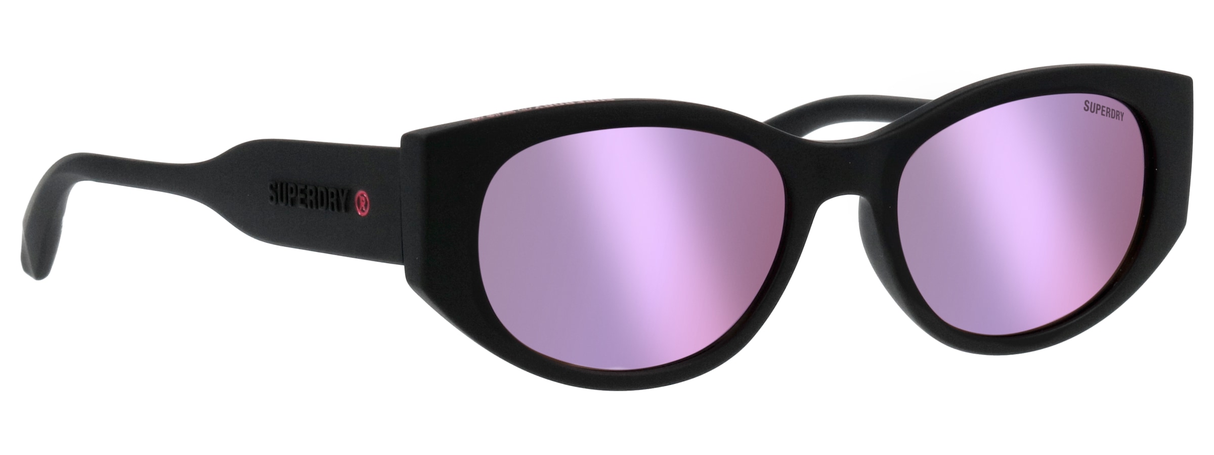 Superdry Sonnenbrille »Modell 996072« Form CatEye, Logoschriftzug auf Bügel, Kunststofffassung