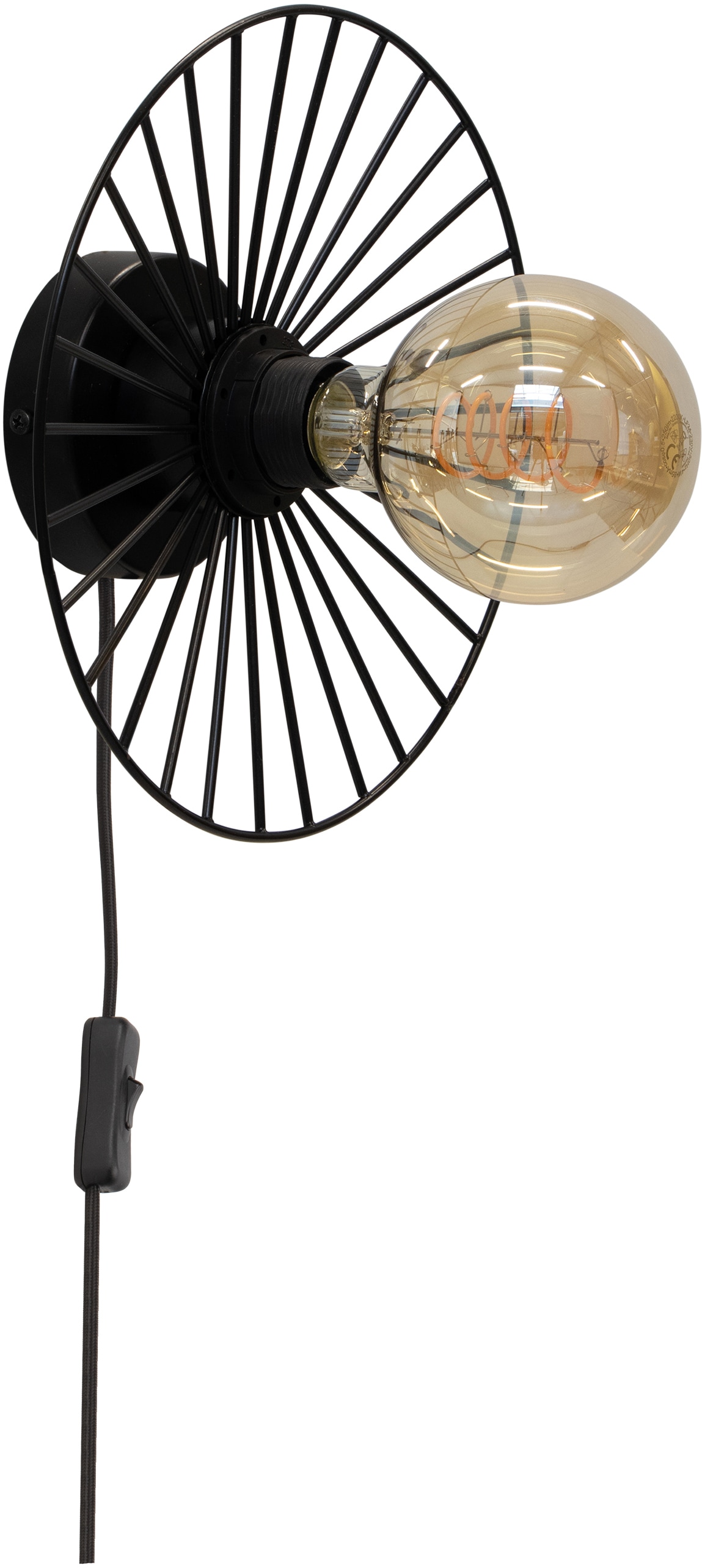 BRITOP LIGHTING Wandleuchte »Antonella«, 1 flammig, Leuchtmittel E27   ohne günstig online kaufen
