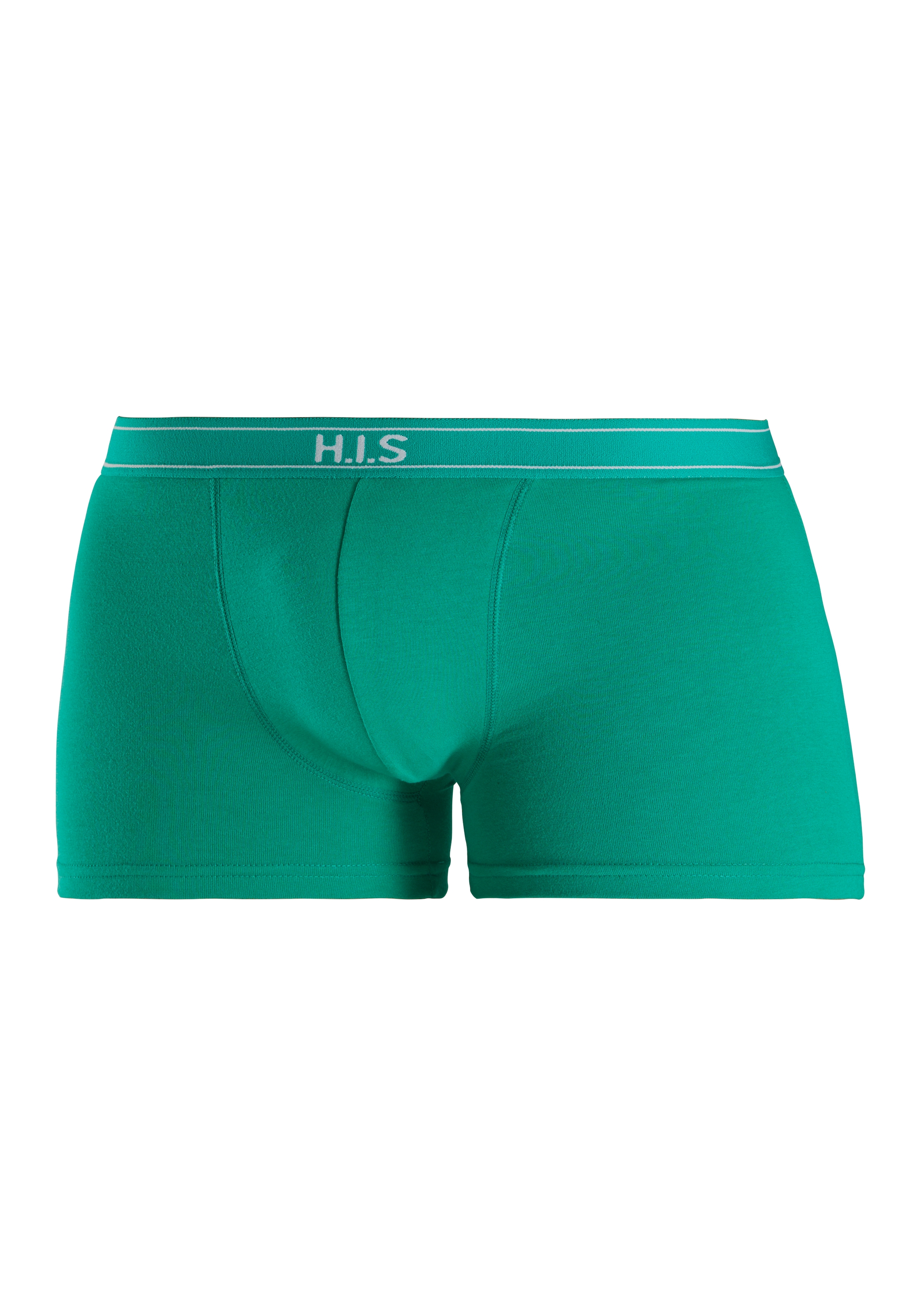 H.I.S Boxer »Boxershorts für Herren«, (Packung, 5 St.), mit Steifen und Logo im Bund