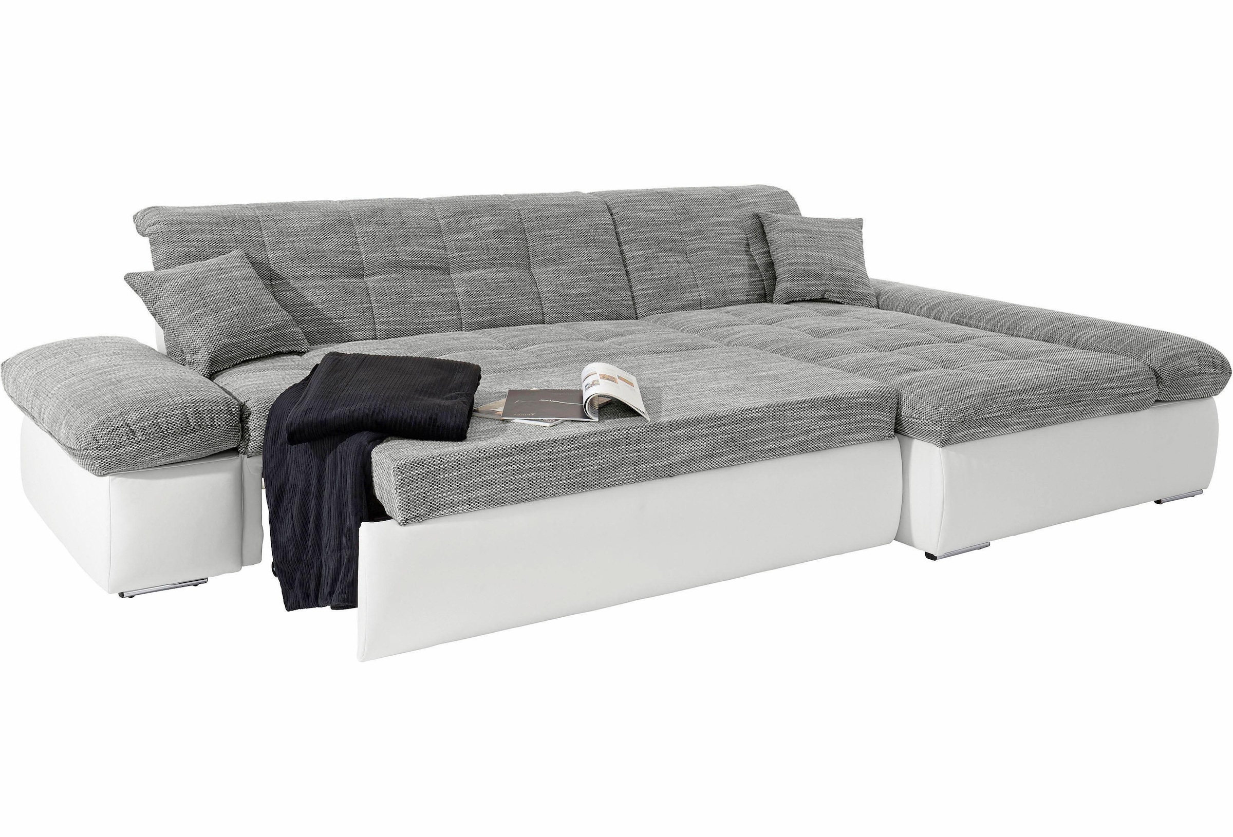 DOMO collection Ecksofa »Moric, L-Form, XXL-Sofa - Breite 300cm«, wahlweise günstig online kaufen