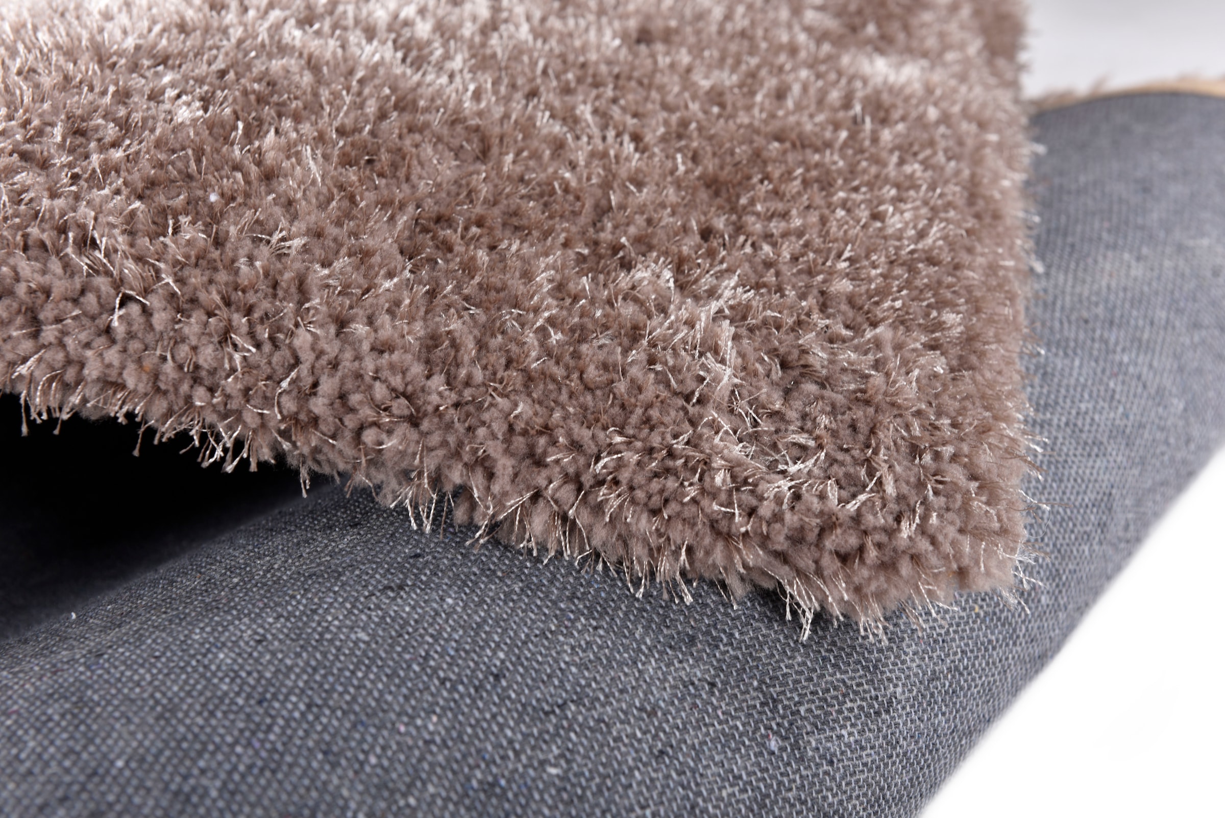 TOM TAILOR HOME Hochflor-Teppich »Soft«, rechteckig, 35 mm Höhe, handgetuftet, Uni-Farben, super weich und flauschig