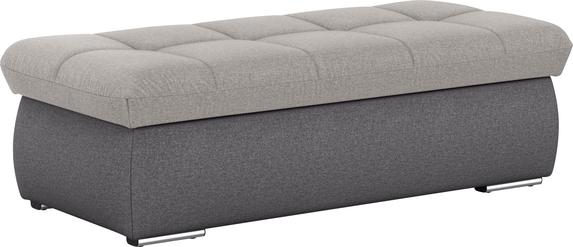 DOMO collection Polsterhocker »Moric«, inklusive Stauraum