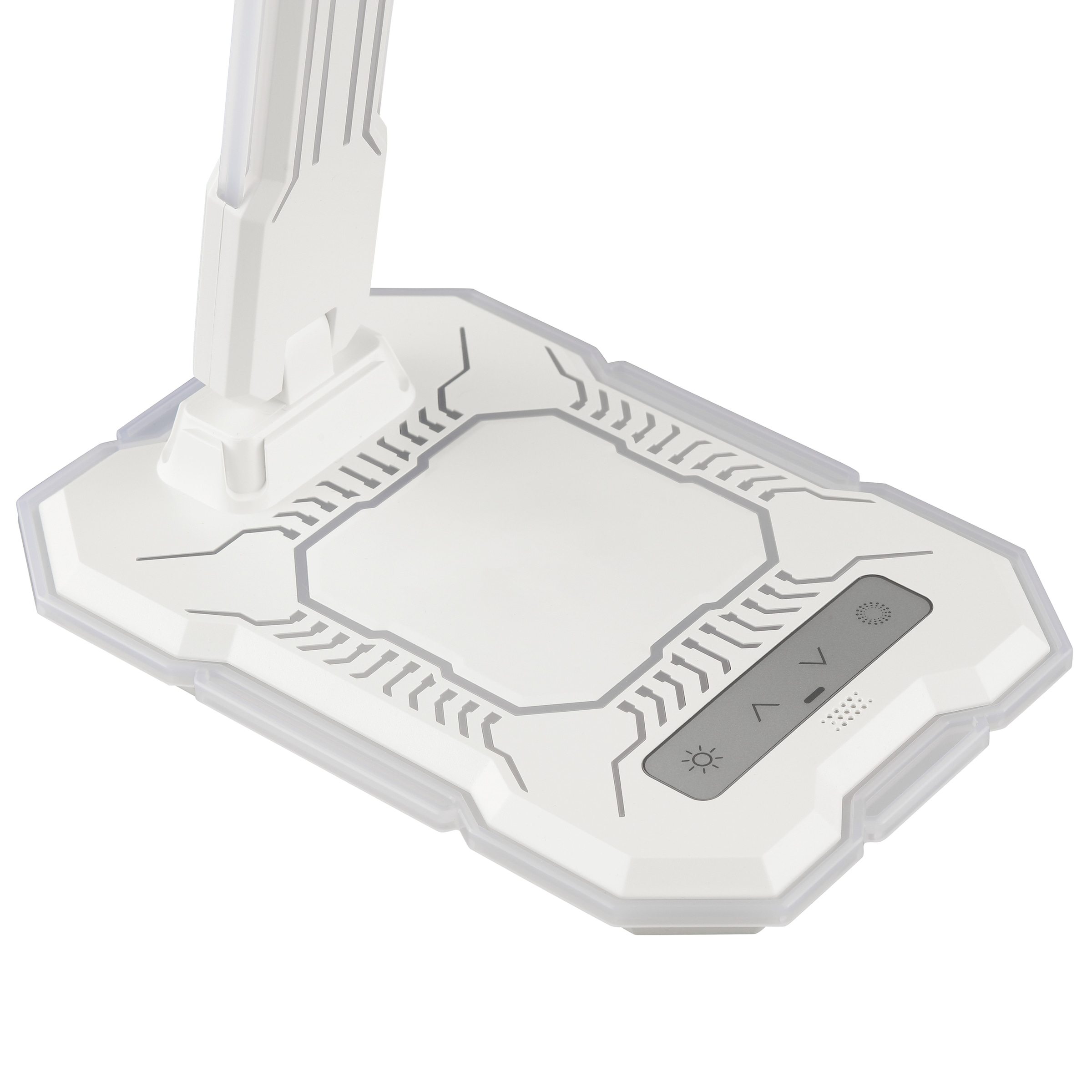 Brilliant LED Schreibtischlampe »Cyberglow« LED-Modul 1 Stk. warmweiß - kaltweiß 720 lm, 3000-5000K, RGB, Wireless Charging, 31x18 cm