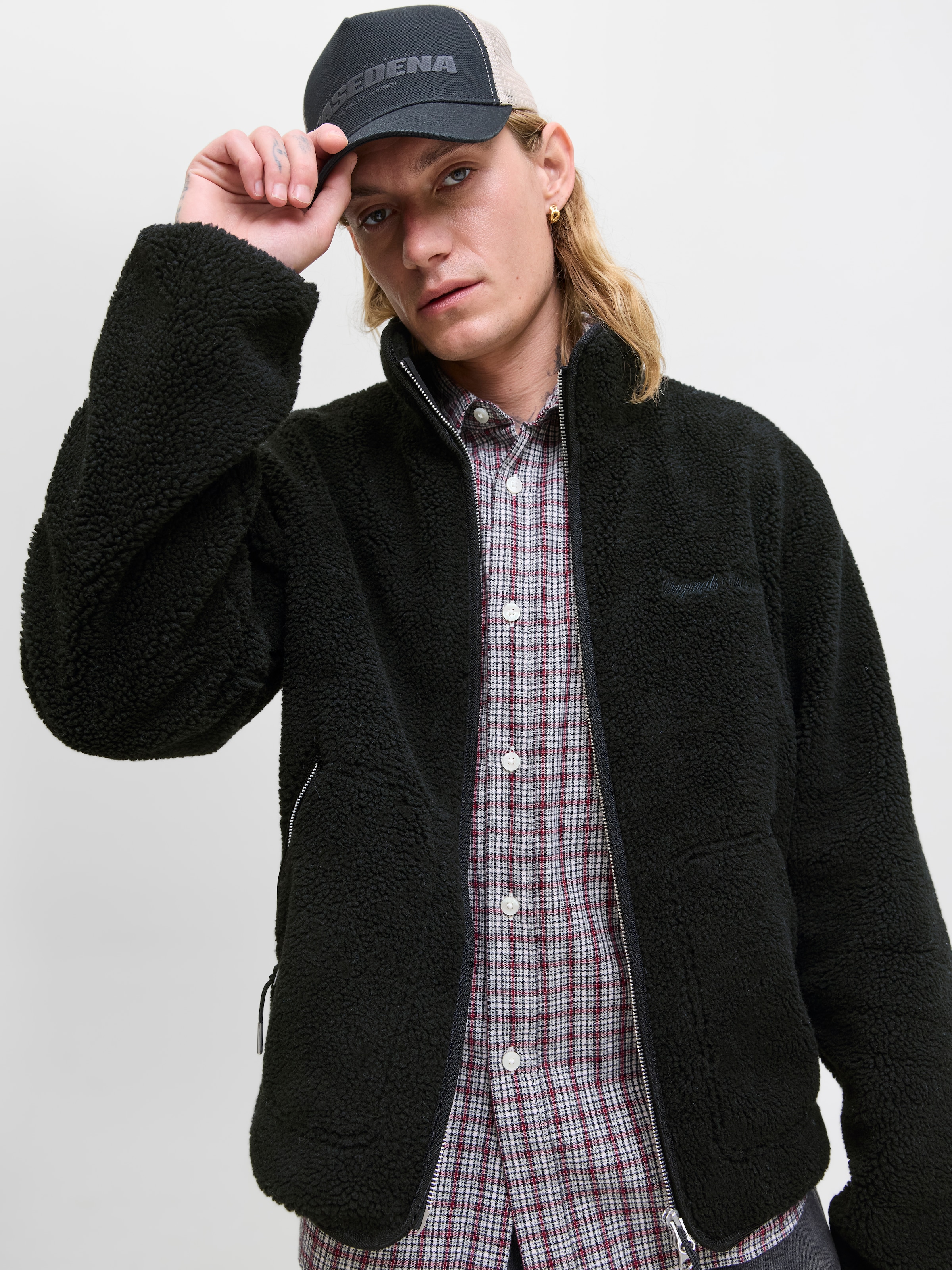 Jack & Jones Kurzjacke »JORNORREBRO TEDDY JACKET SN«
