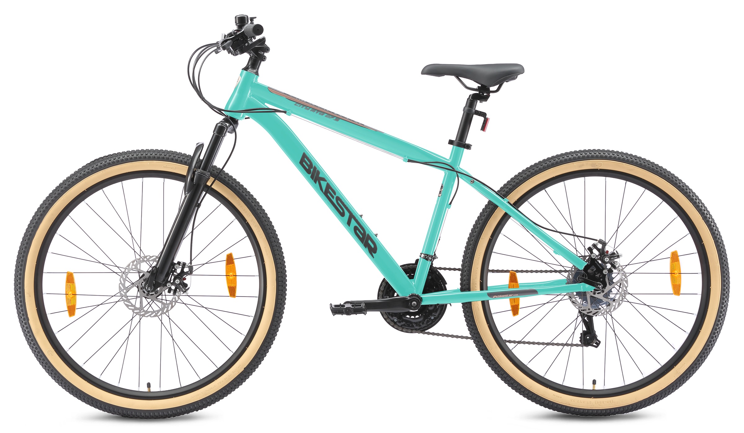 Bikestar Mountainbike 21 Gang Shimano RD-TY300 Schaltwerk Kettenschaltung für Damen und Herren, Kettenschaltung
