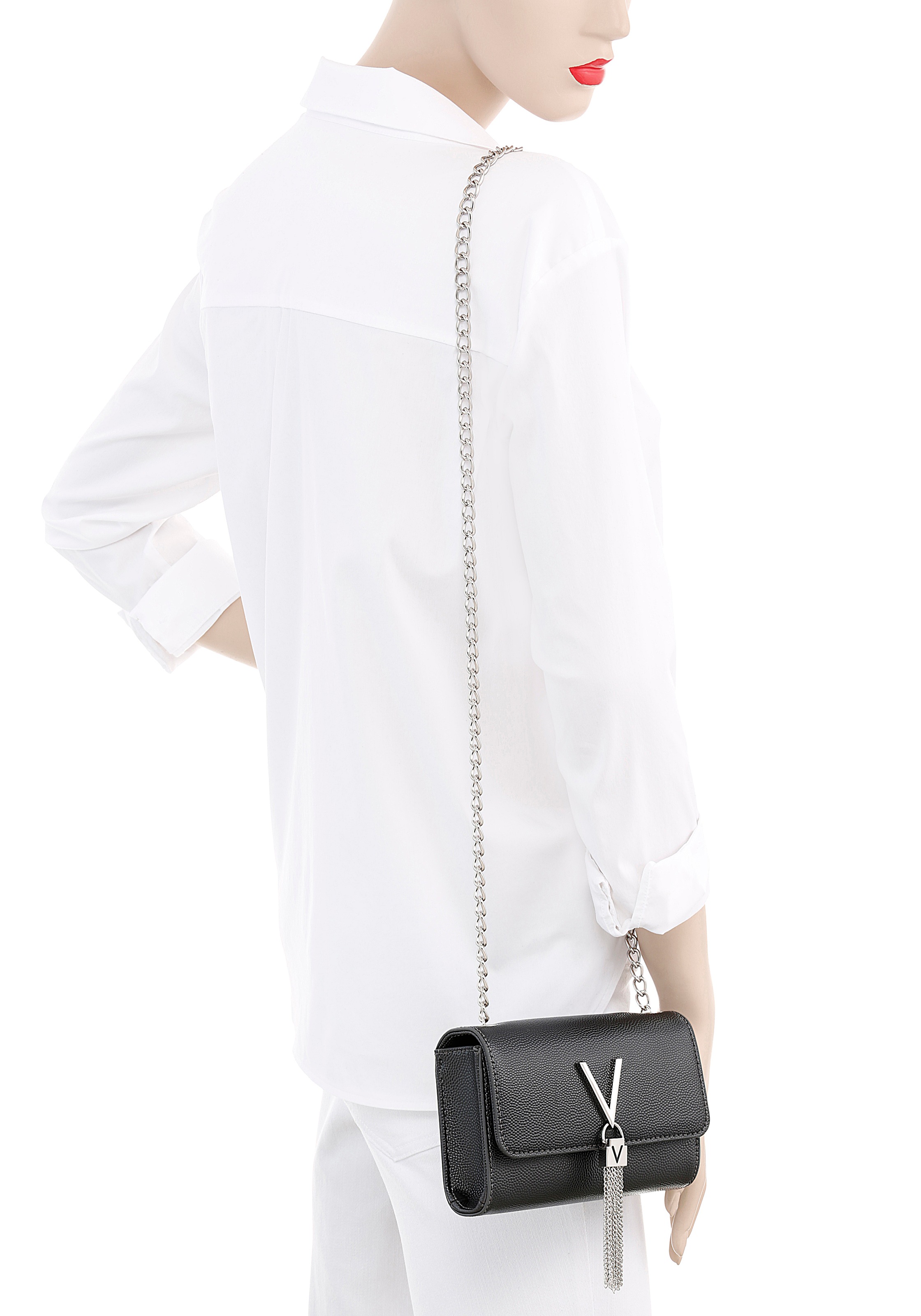 VALENTINO BAGS Umhängetasche »DIVINA«, Handtasche Damen Tasche Damen Schultertasche Kettentasche