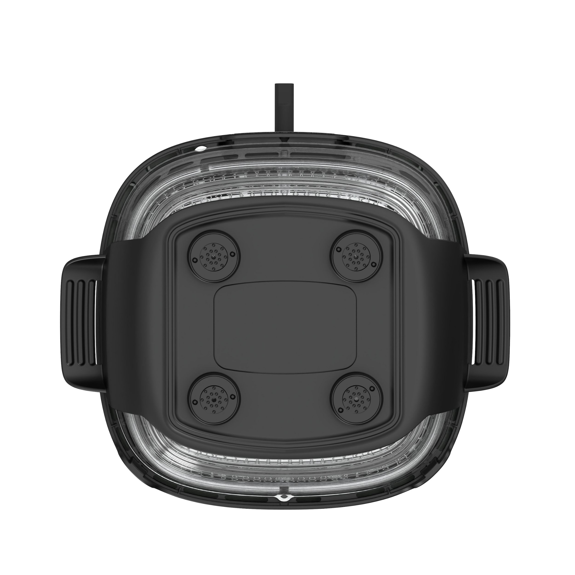 Dreame Heißluftfritteuse »Tasti PT60« 1500 W 2 Glasbehälter, 1500 Watt, Fritierplatte