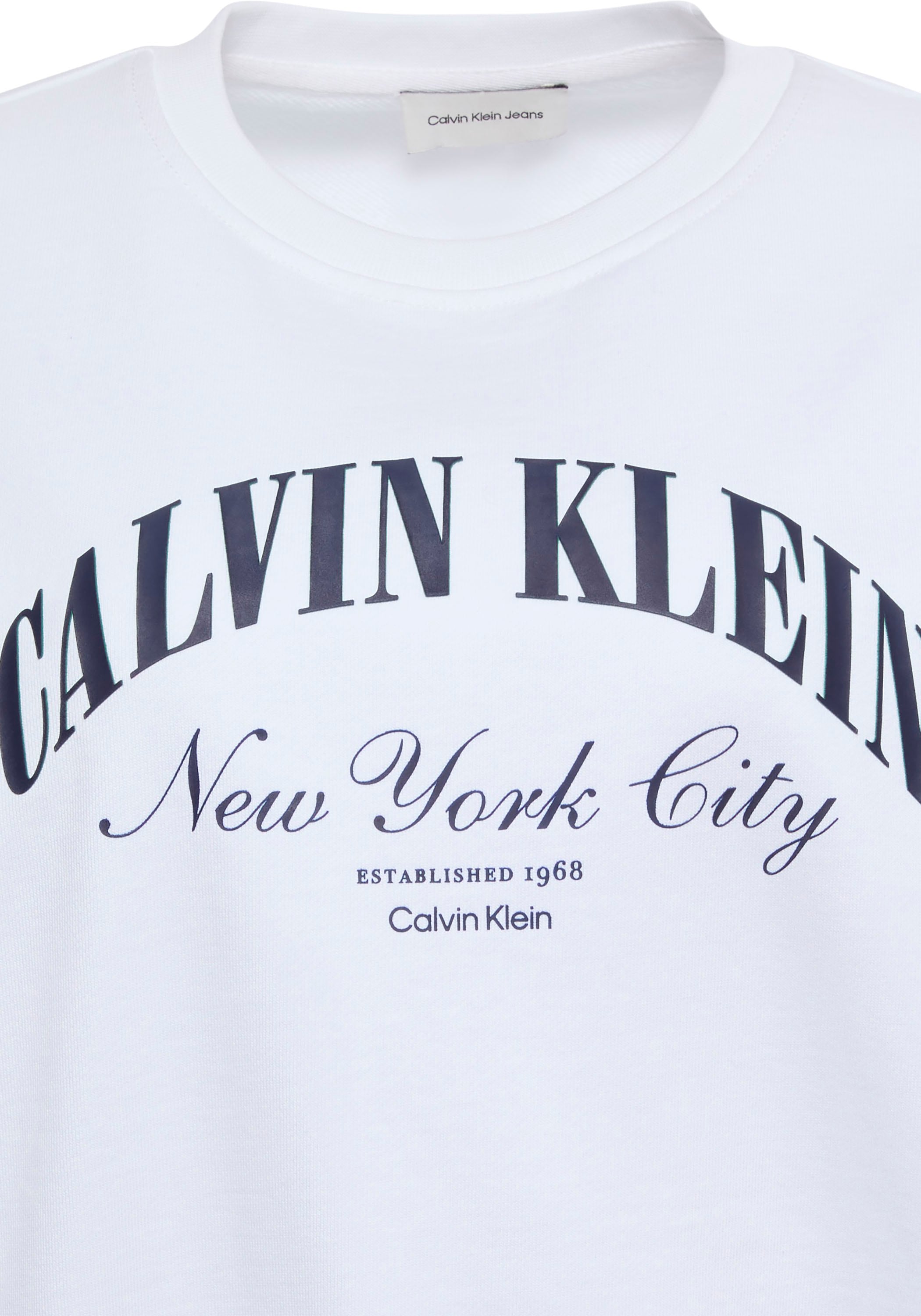 Calvin Klein Jeans Sweatshirt , Regular fit, mit Druck

