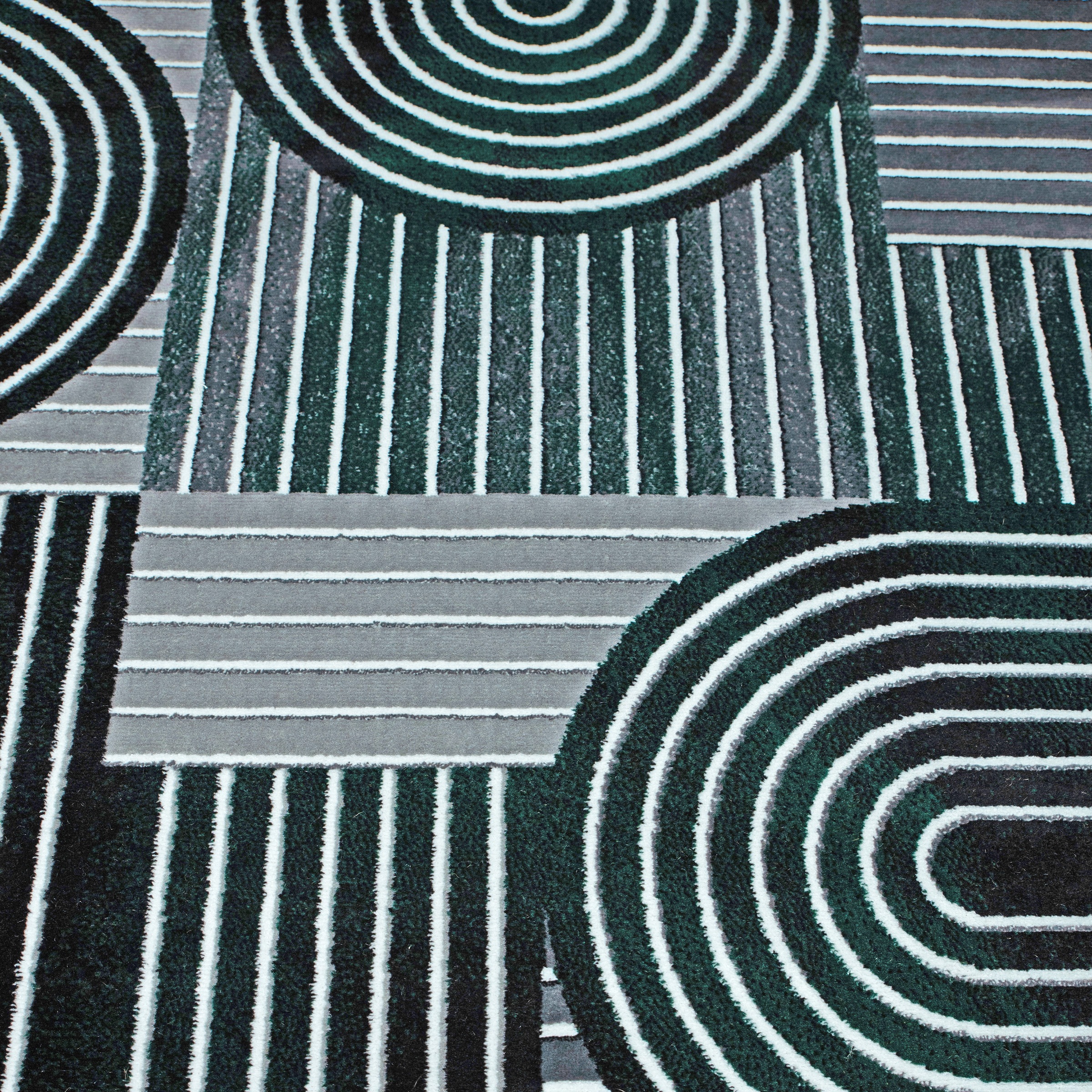 OTTO home Teppich »Lysandra« rechteckig 8 mm Höhe 3D-Effekt, softer Kurzflor, pflegeleicht, leichter Glanz, Scandi-Look