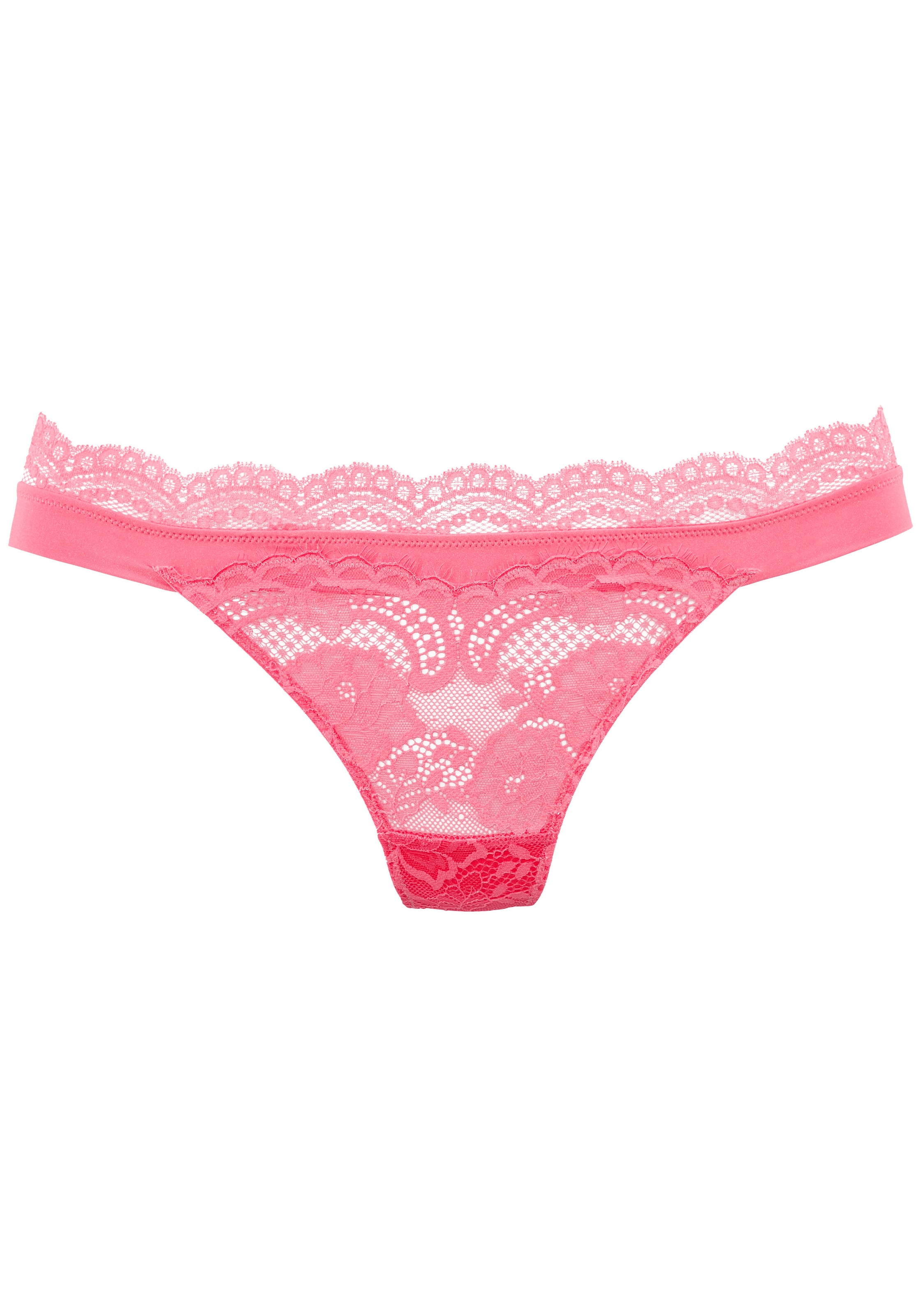 LASCANA String »Valentina«, aus dezent transparenter Spitze